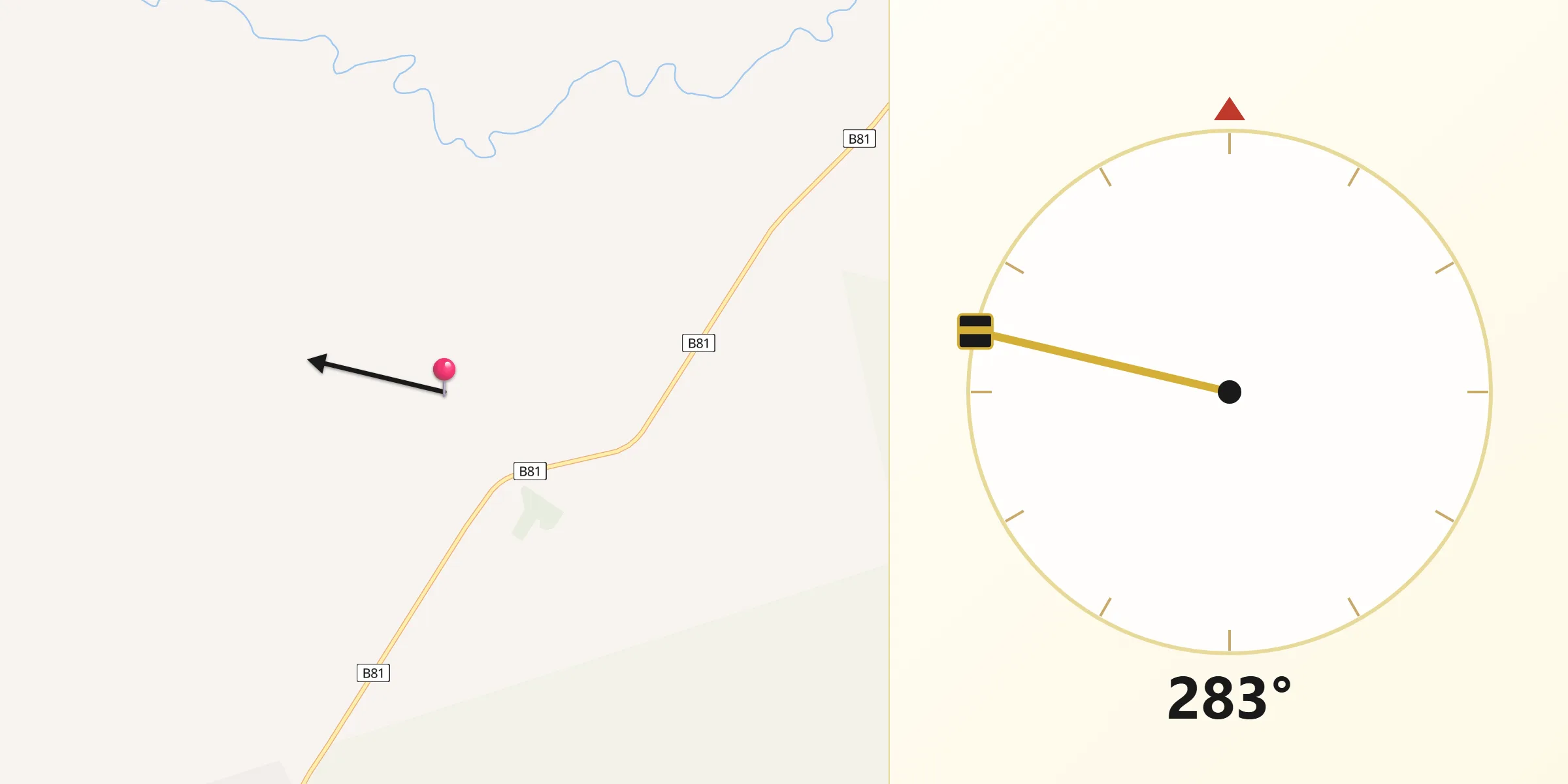 Qibla Direction from Light