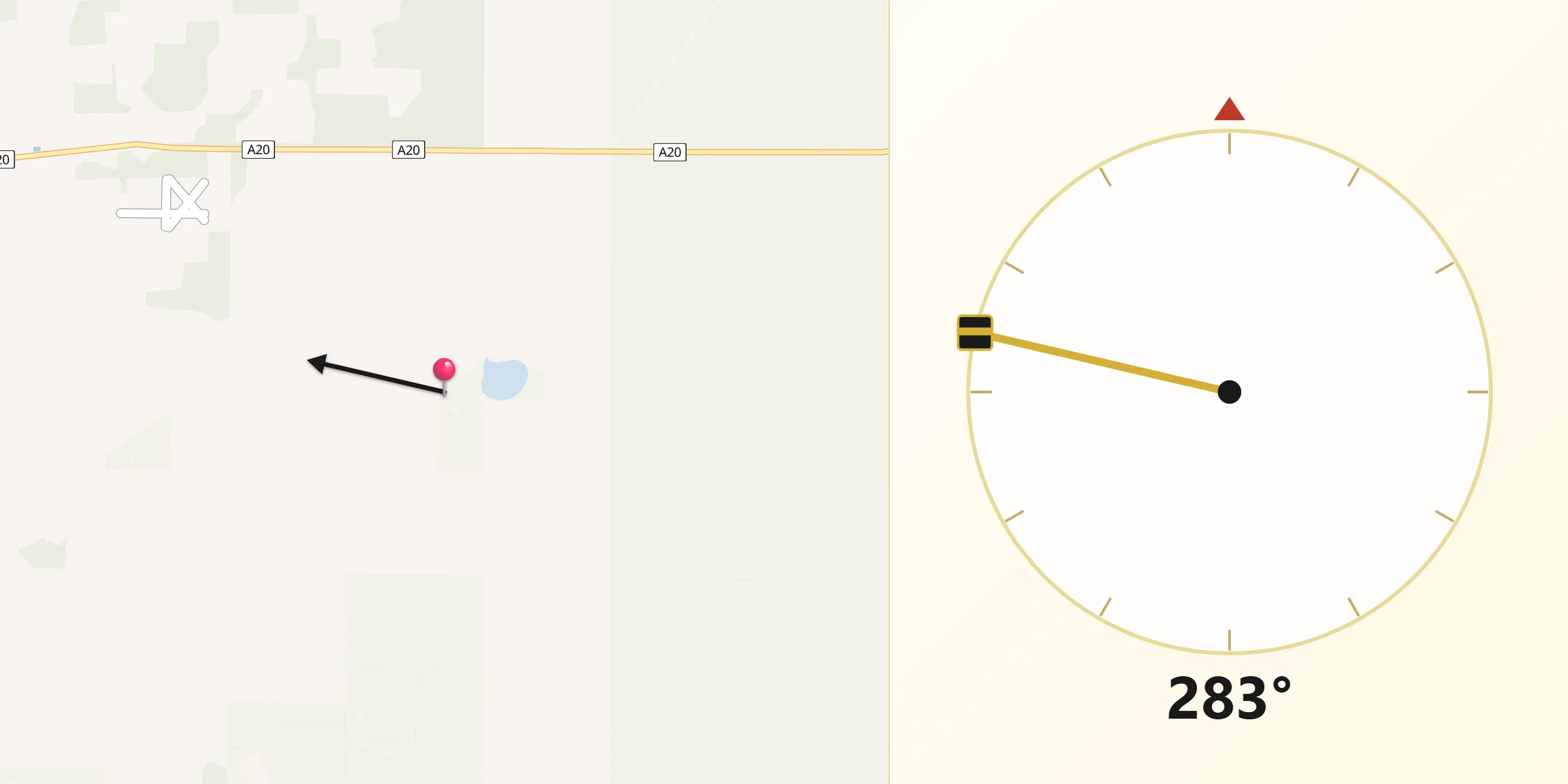 Qibla Direction from Mid Murray