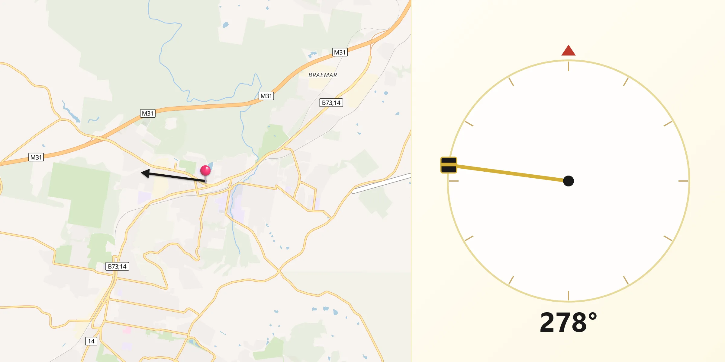 Qibla Direction from Mittagong