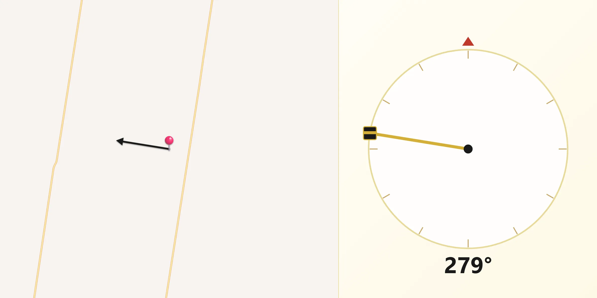Qibla Direction from Coolamon
