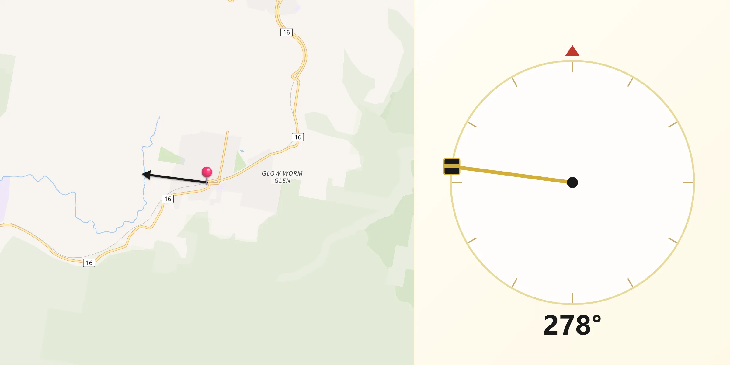 Qibla Direction from Bundanoon