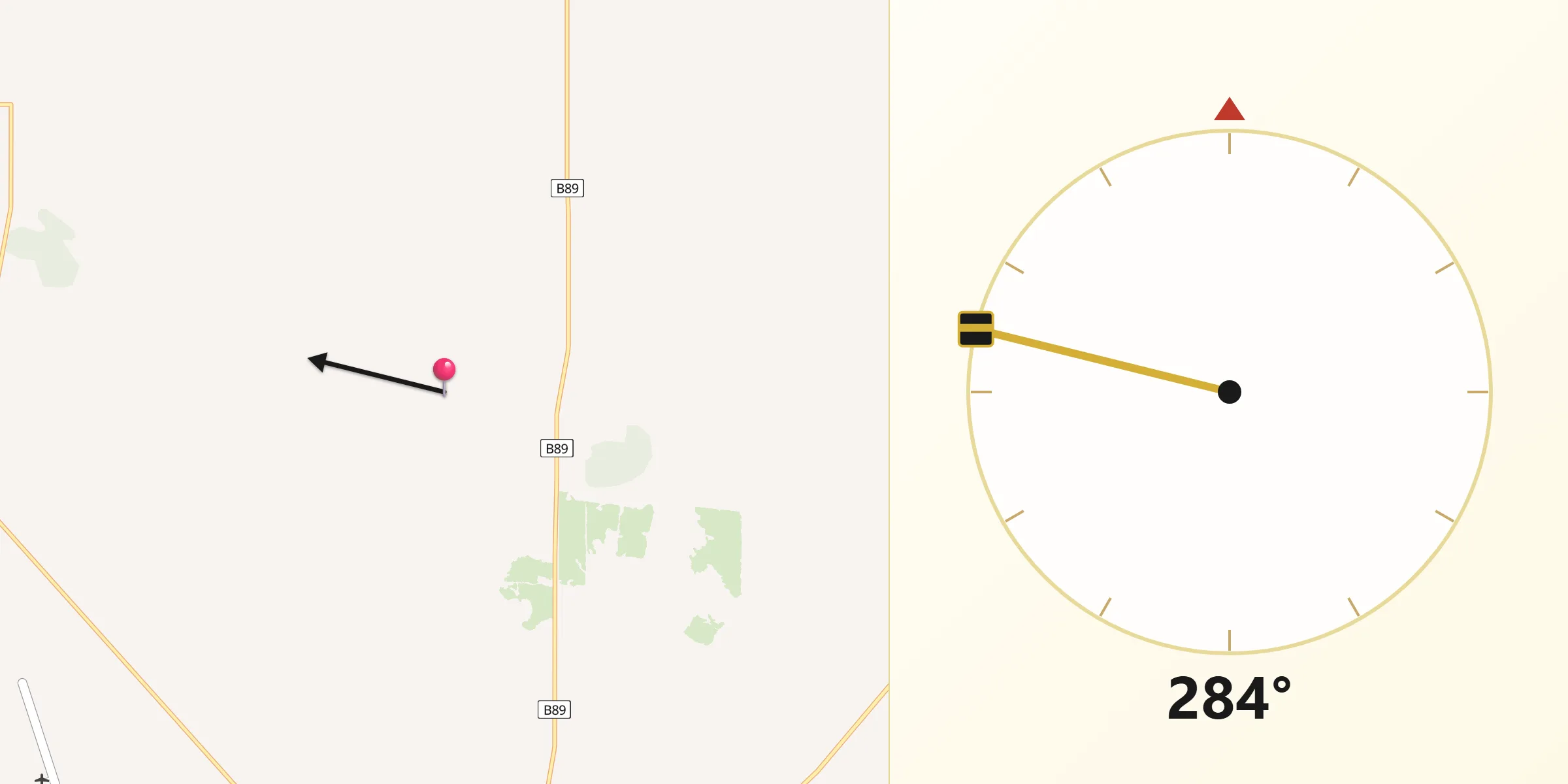 Qibla Direction from Yorke Peninsula