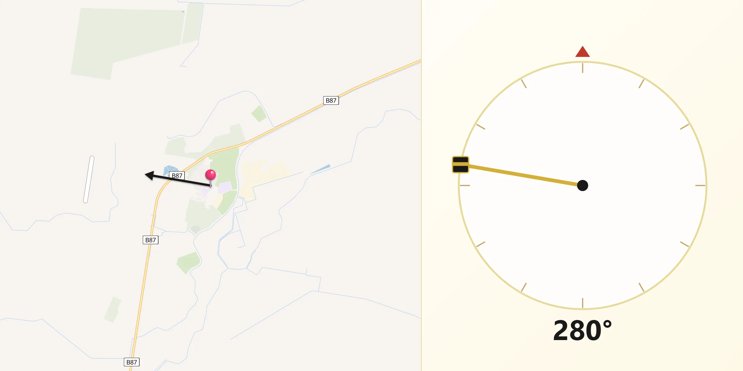 Qibla Direction from Coleambally