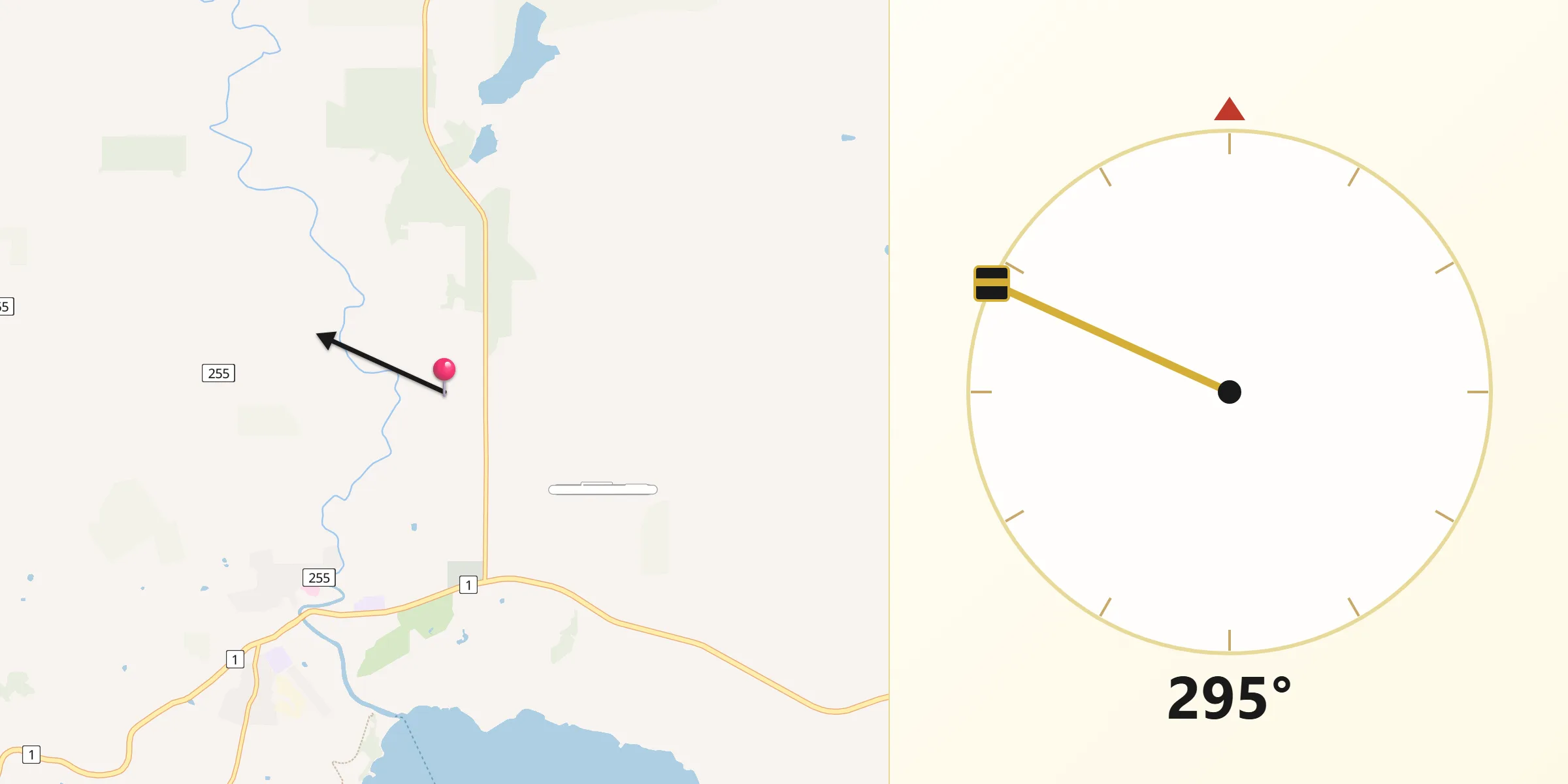 Qibla Direction from Denmark