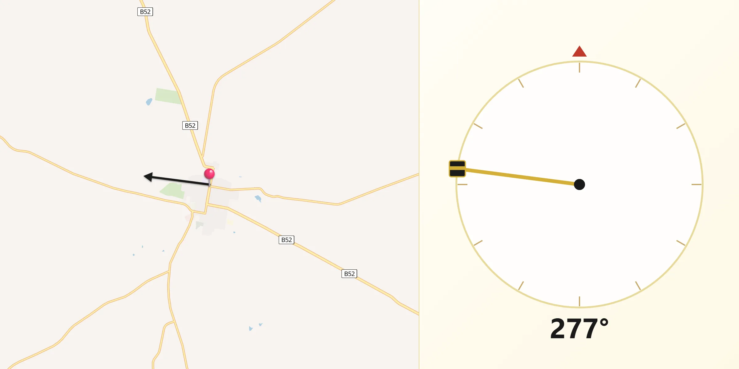 Qibla Direction from Braidwood
