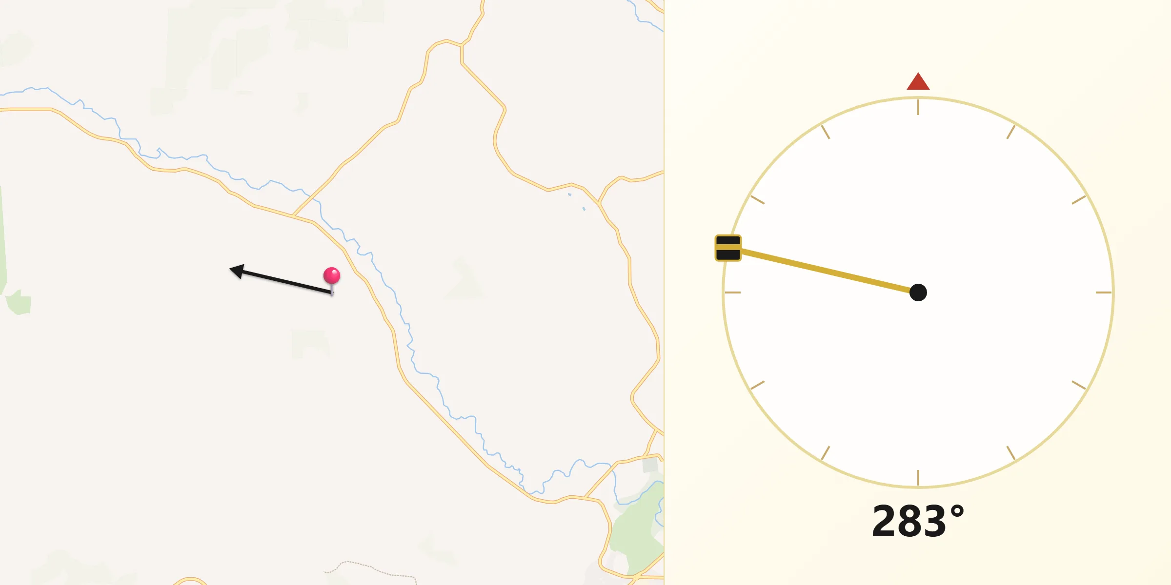 Qibla Direction from Victor Harbor