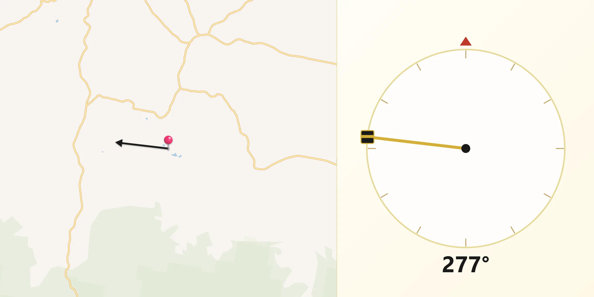 Qibla Direction from Bega Valley