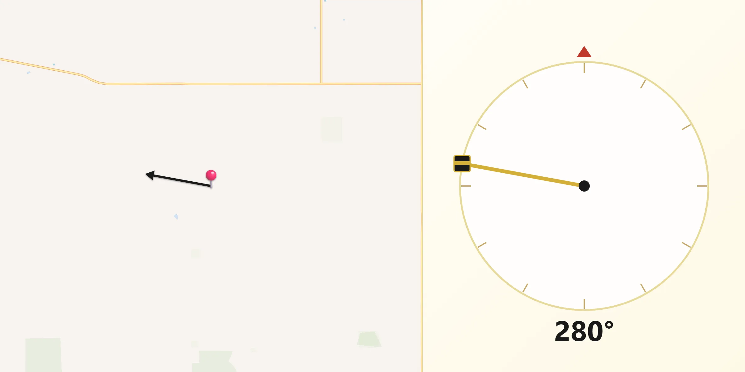 Qibla Direction from Northern Grampians