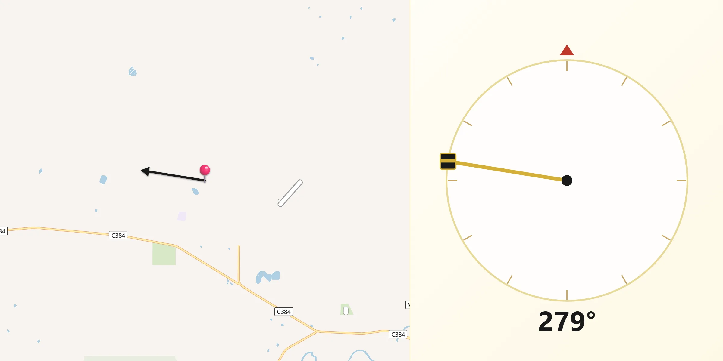 Qibla Direction from Puckapunyal