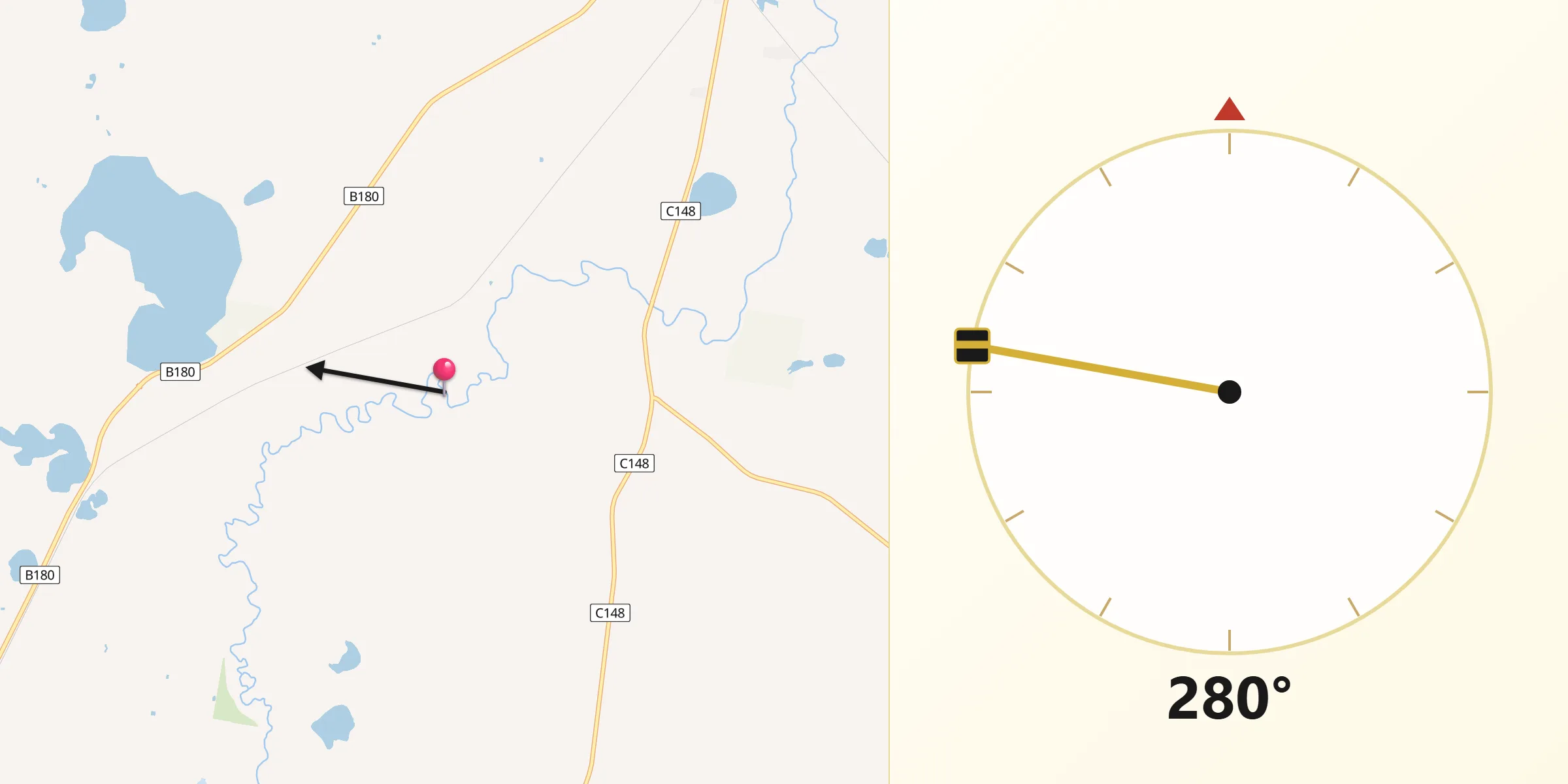 Qibla Direction from Ararat