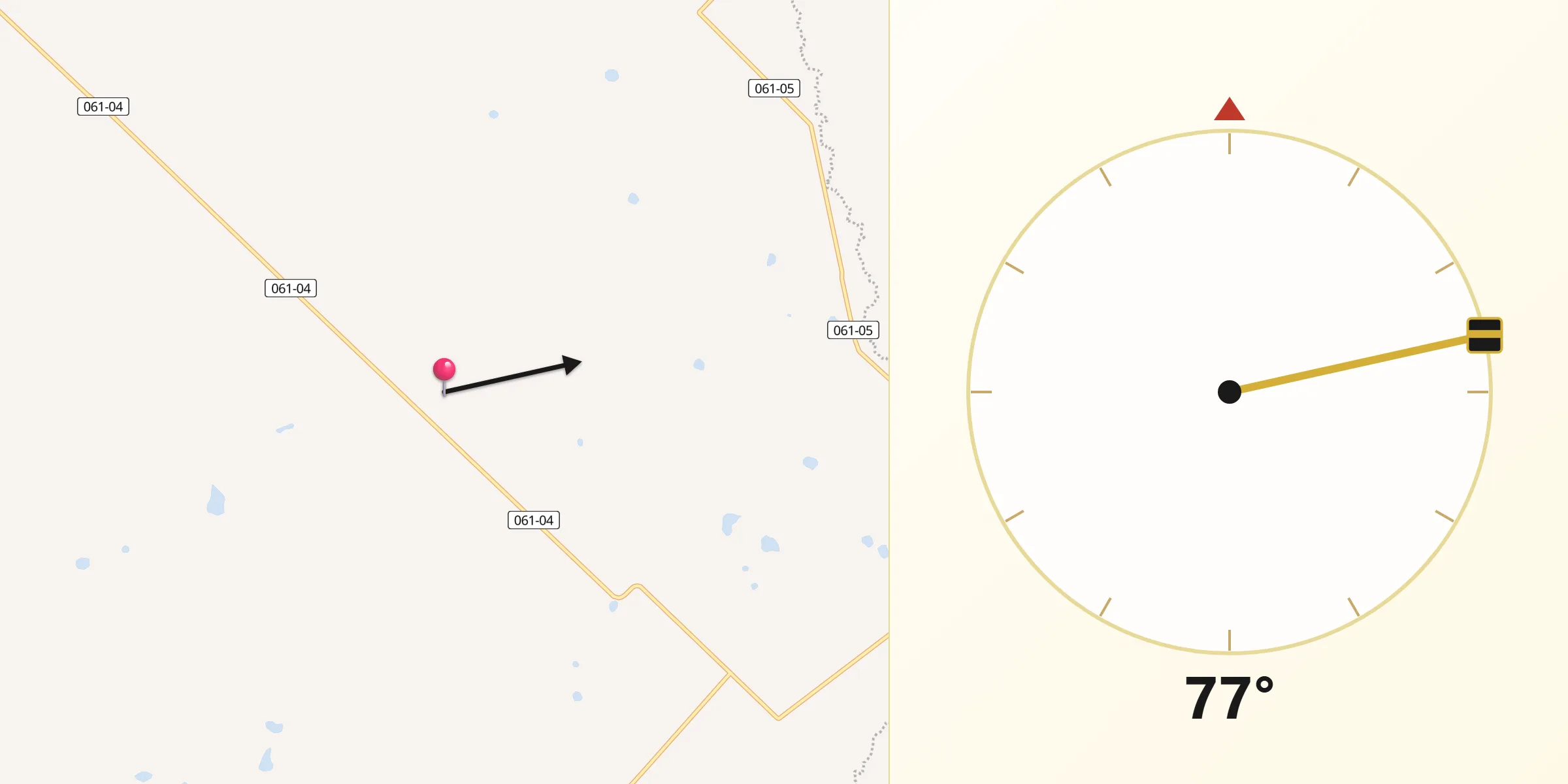 Dirección de la Qibla desde General Alvarado