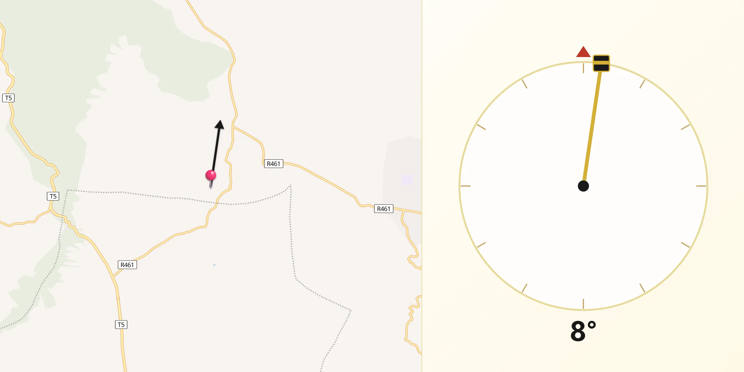 Qibla Direction from Kondoa