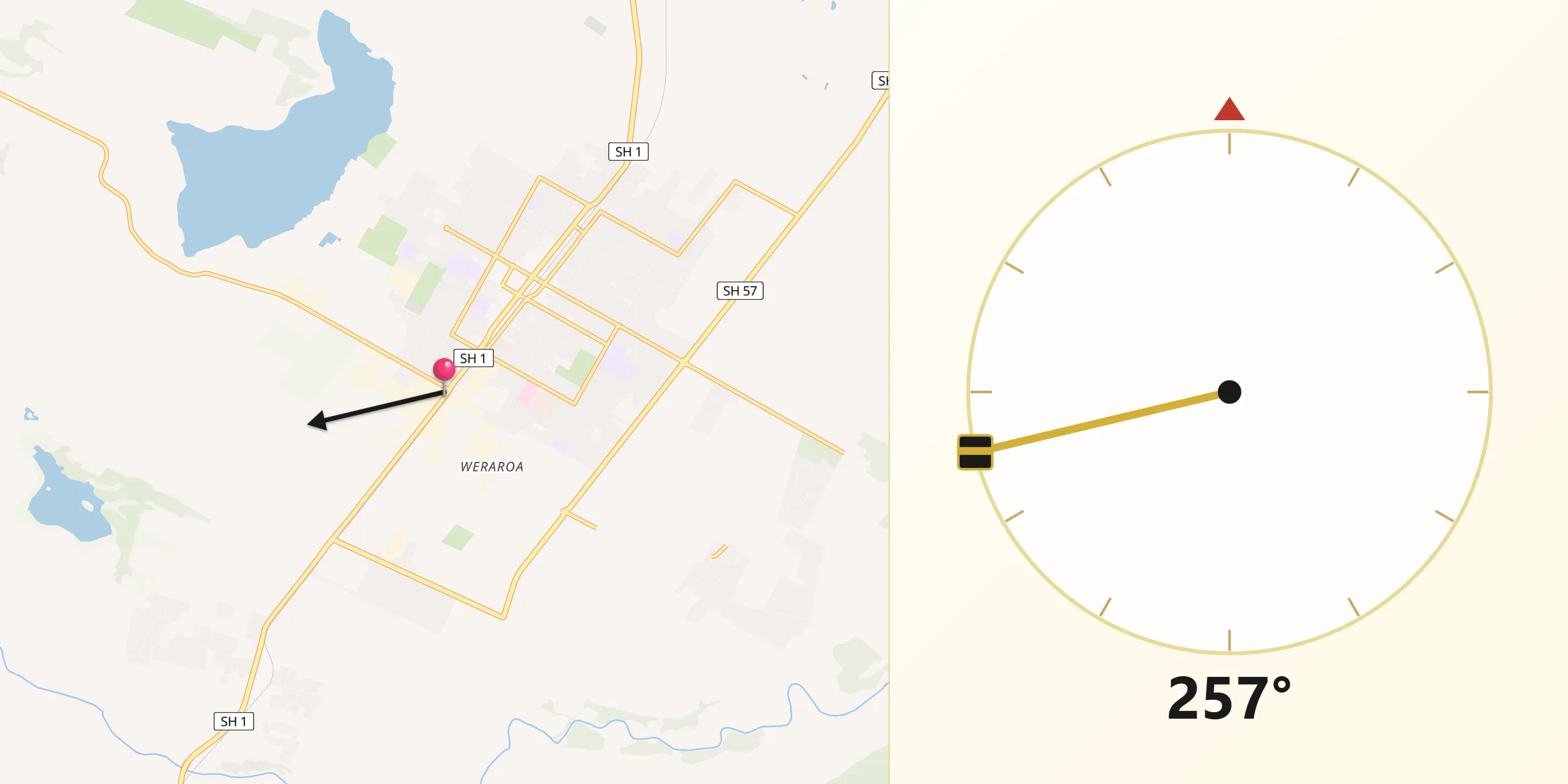 Qibla Direction from Levin