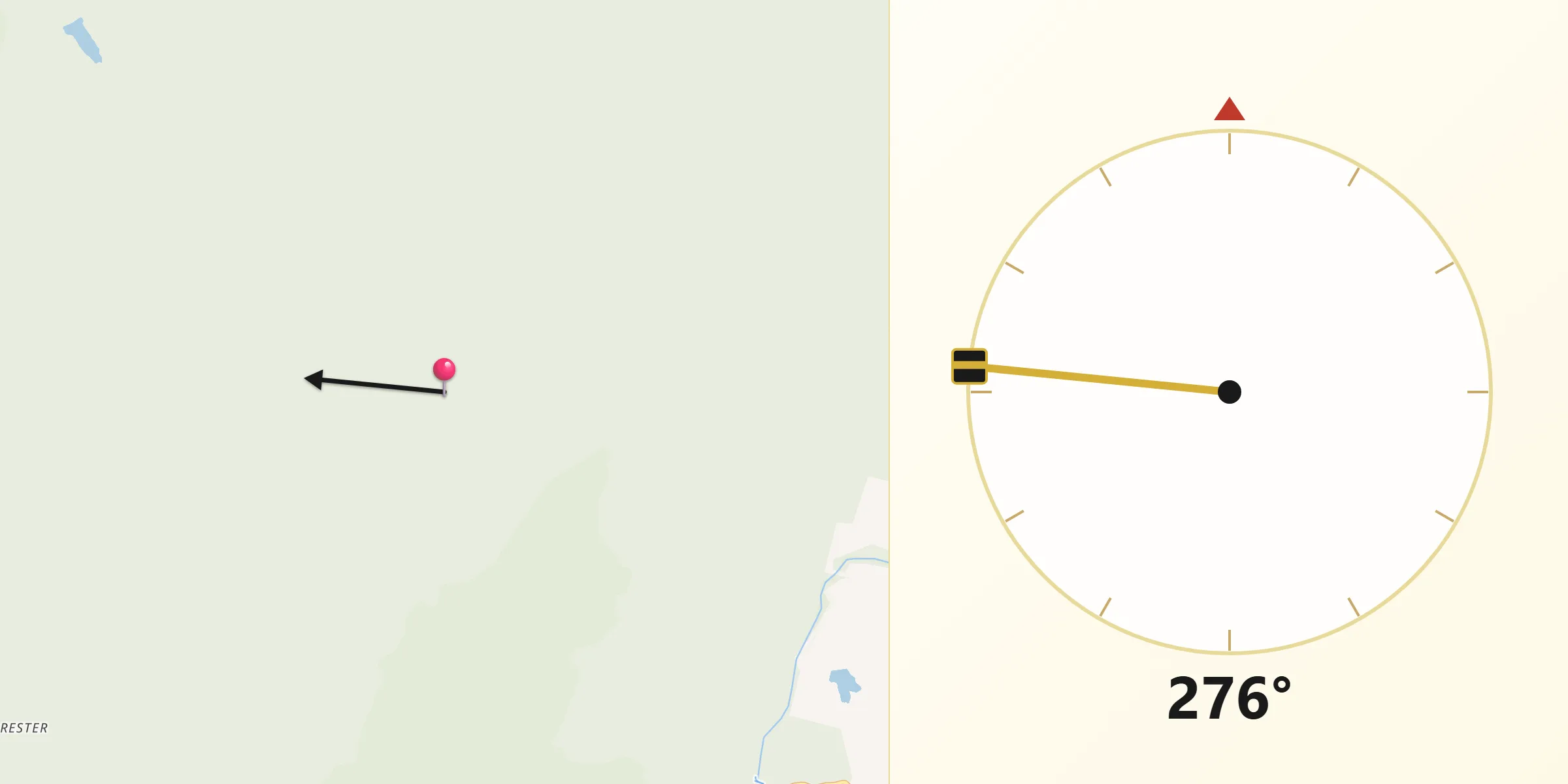 Qibla Direction from Dorset