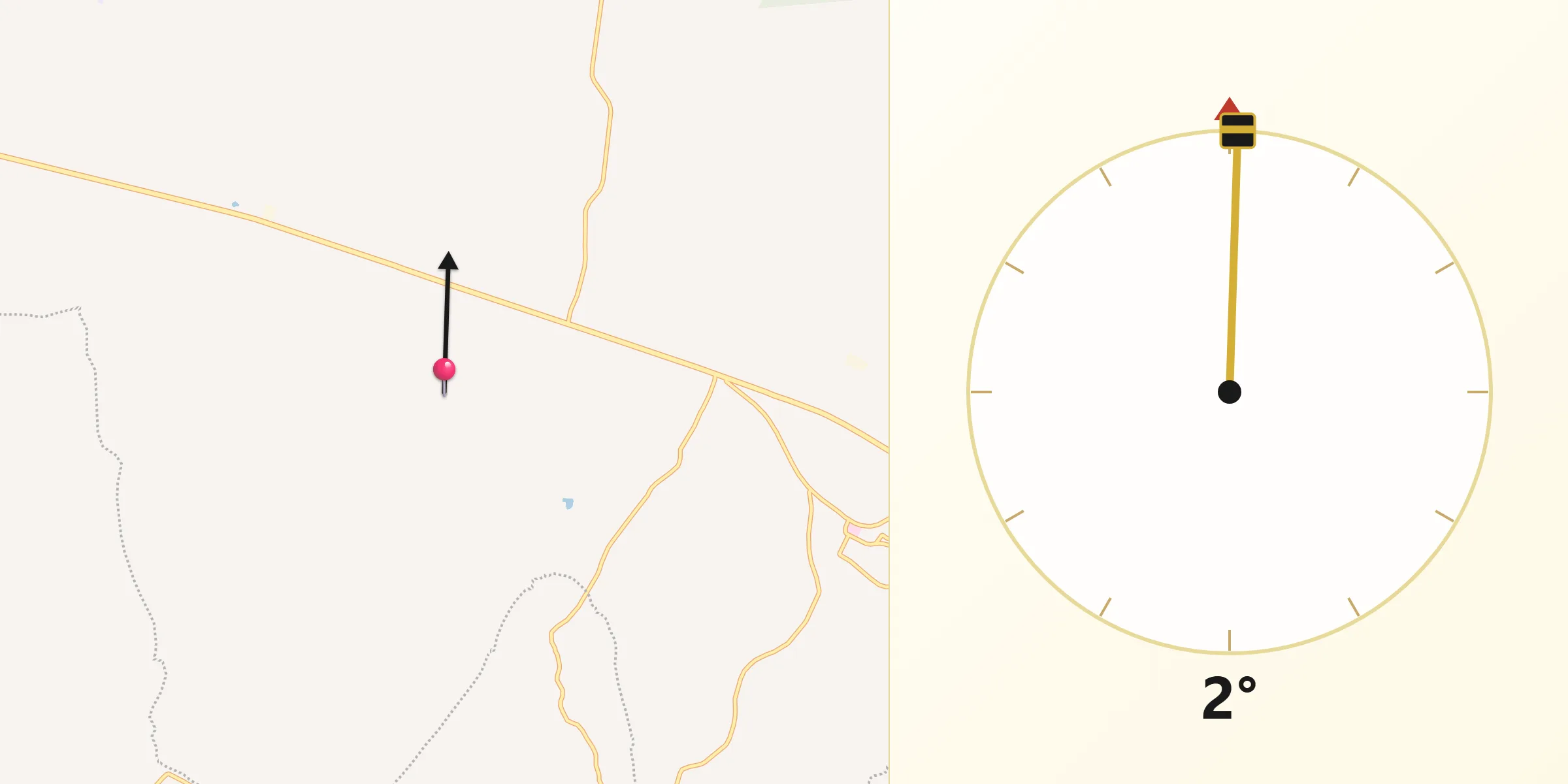 Qibla Direction from Kibaha