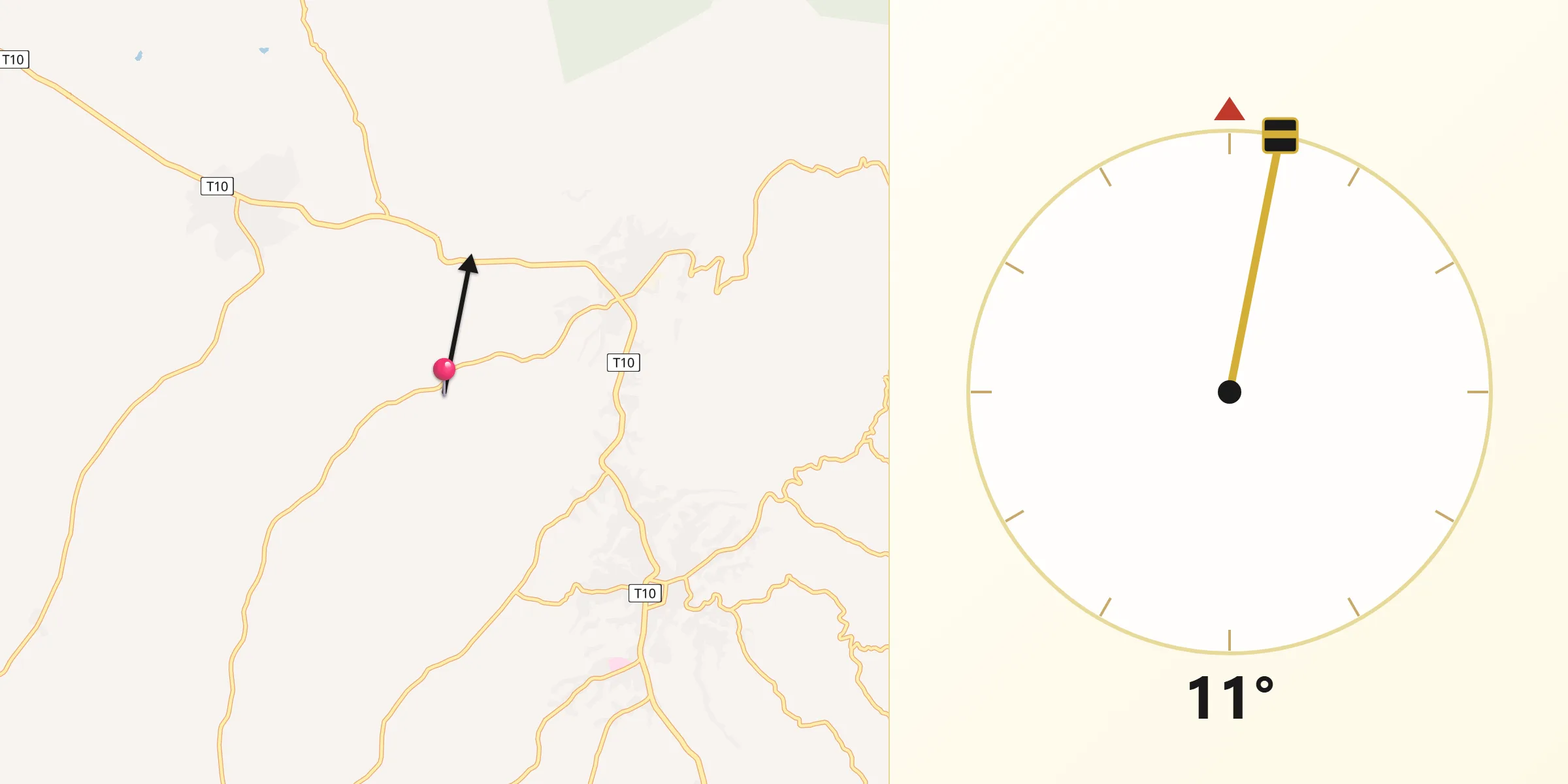 Qibla Direction from Katumba