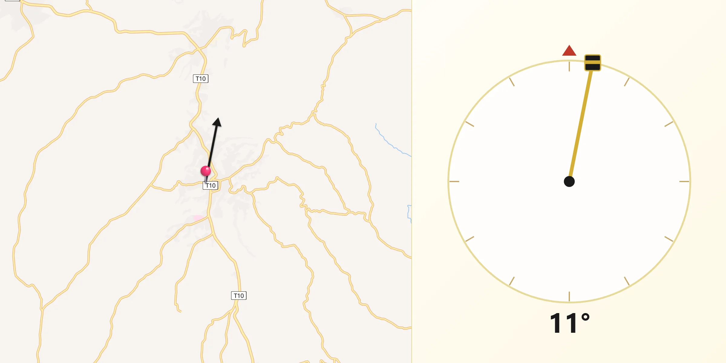 Qibla Direction from Tukuyu