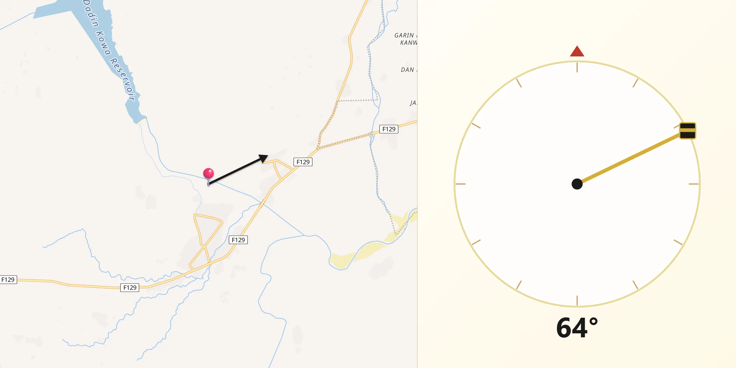 Alkibla daga Hinna zuwa Makka