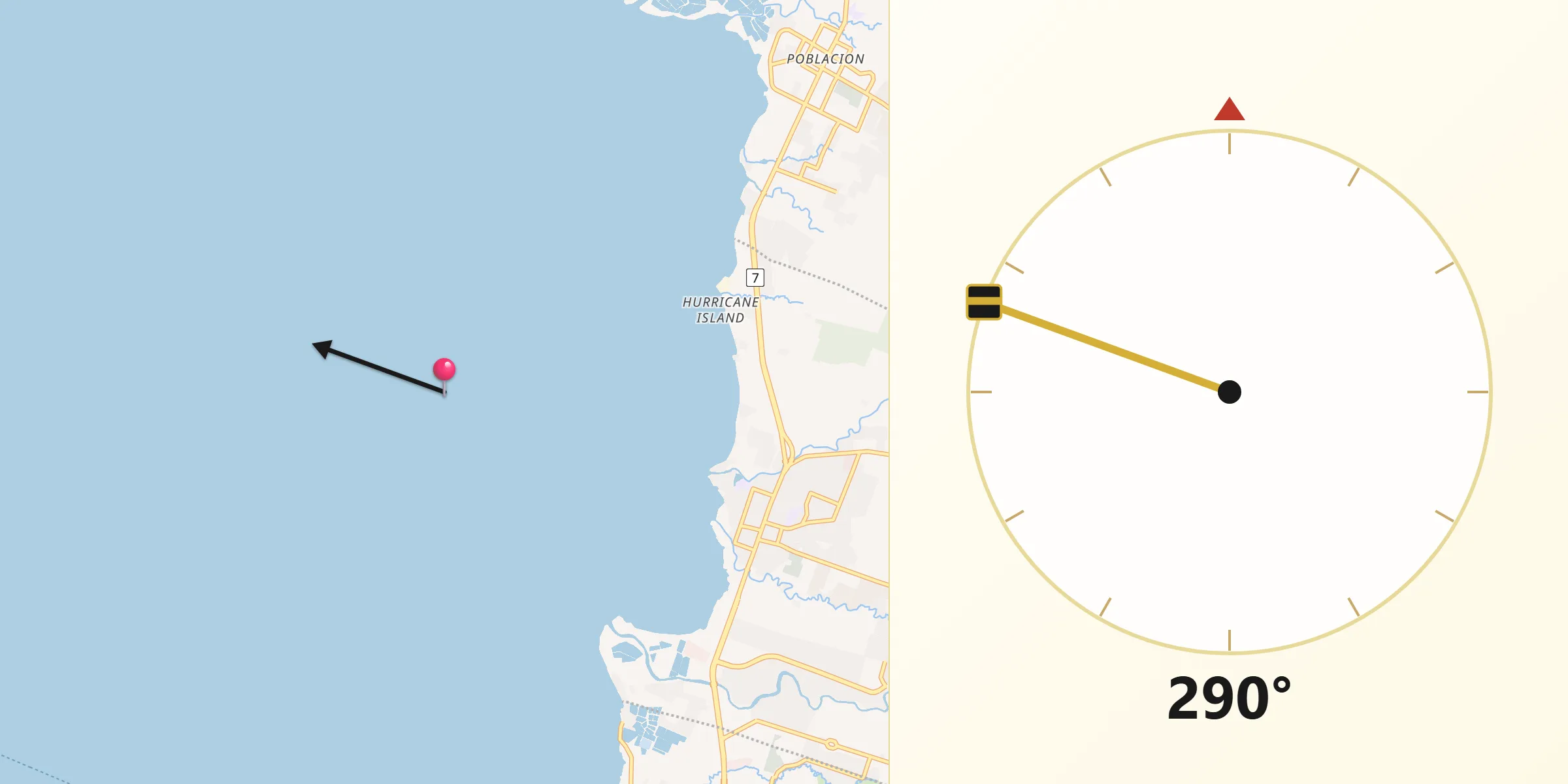 Qibla Direction from Silay