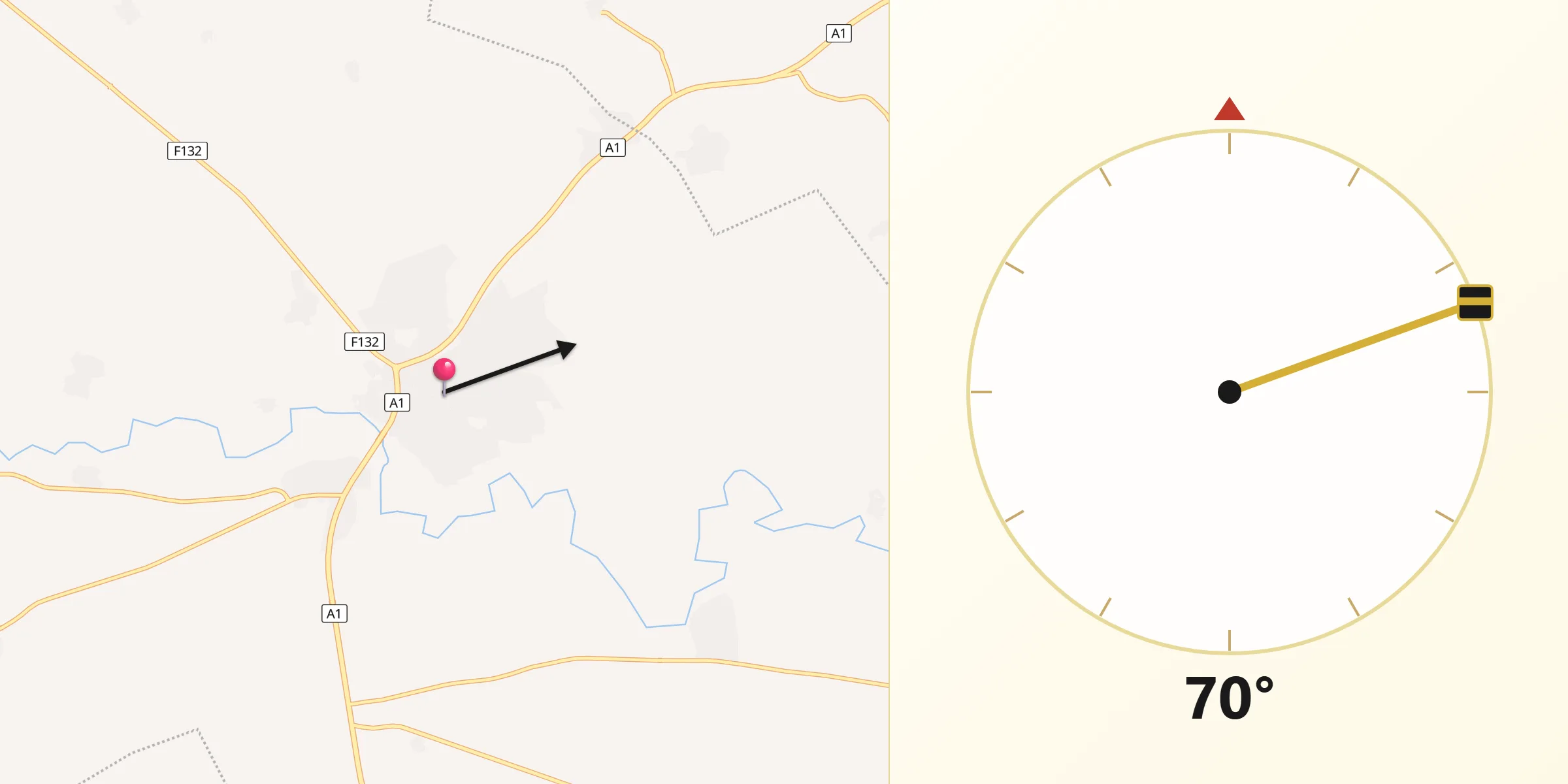 Qibla Direction from Jega