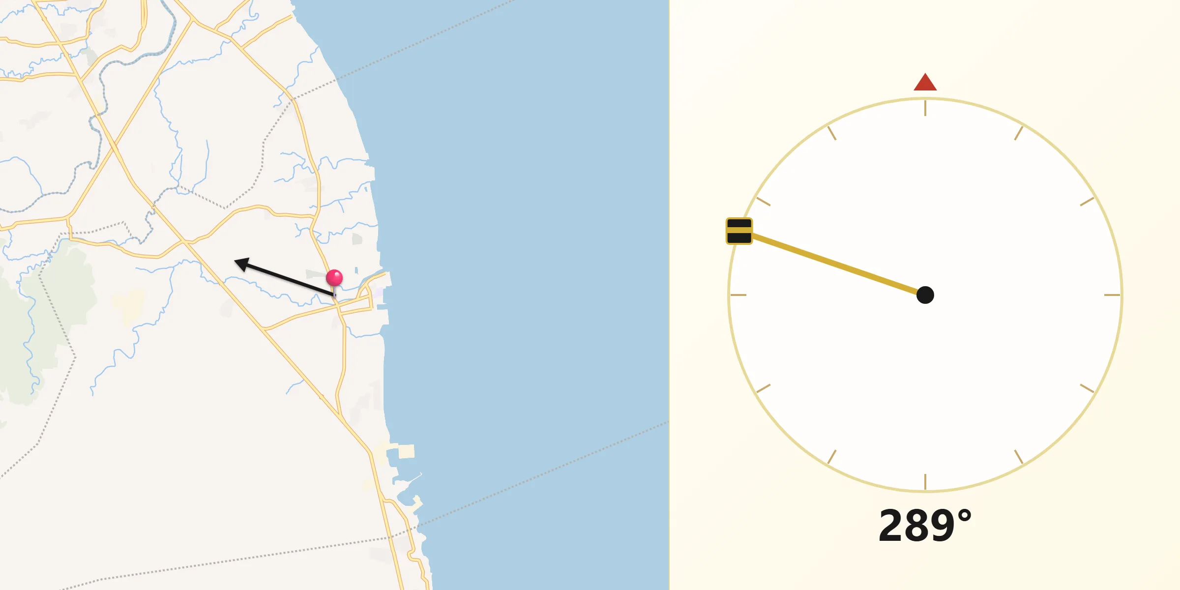 Qibla Direction from Orion