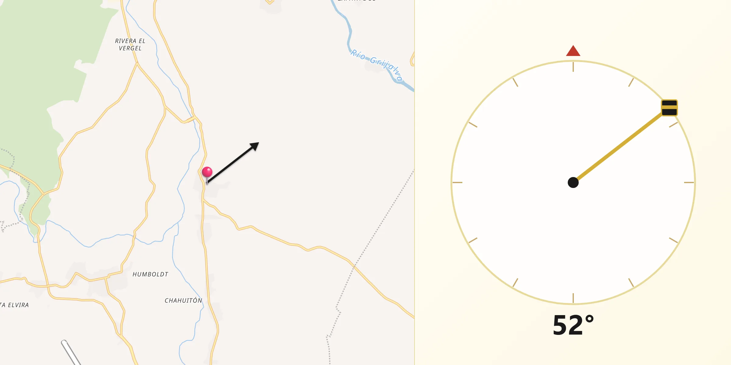 Dirección de la Qibla desde América Libre