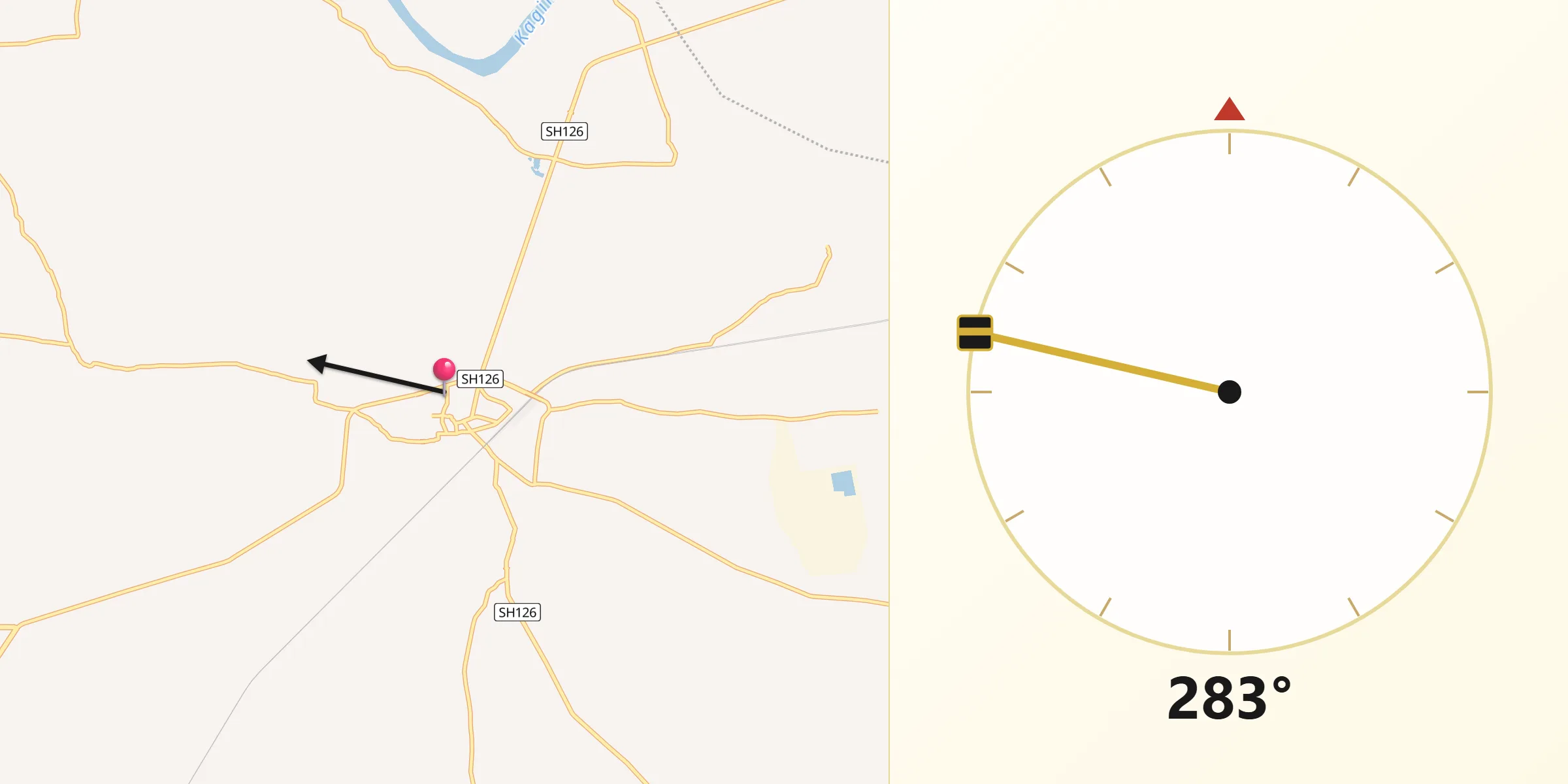 چیتاپور سے مکہ کی سمت