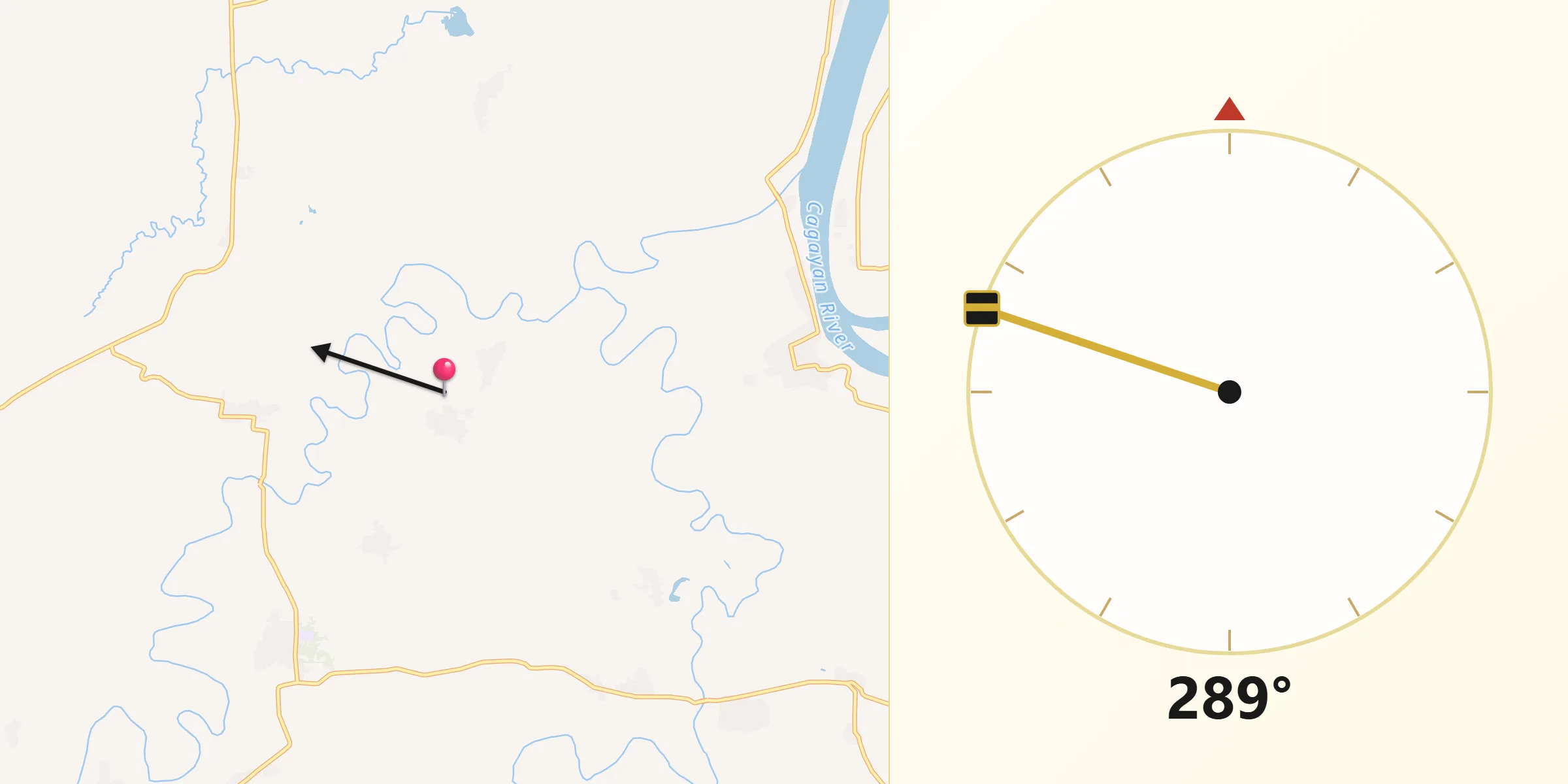 Qibla Direction from Ilagan