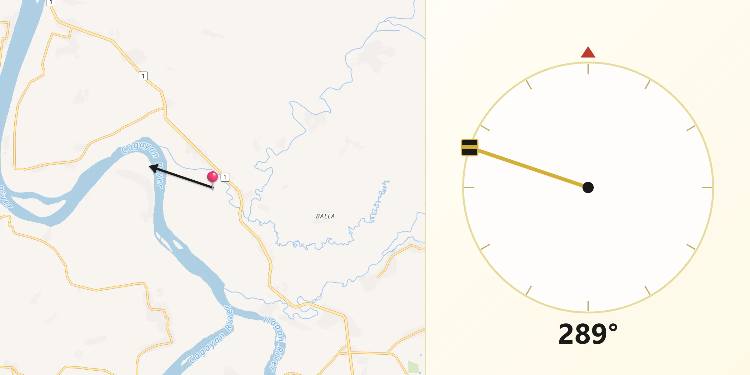 Qibla Direction from San Pedro