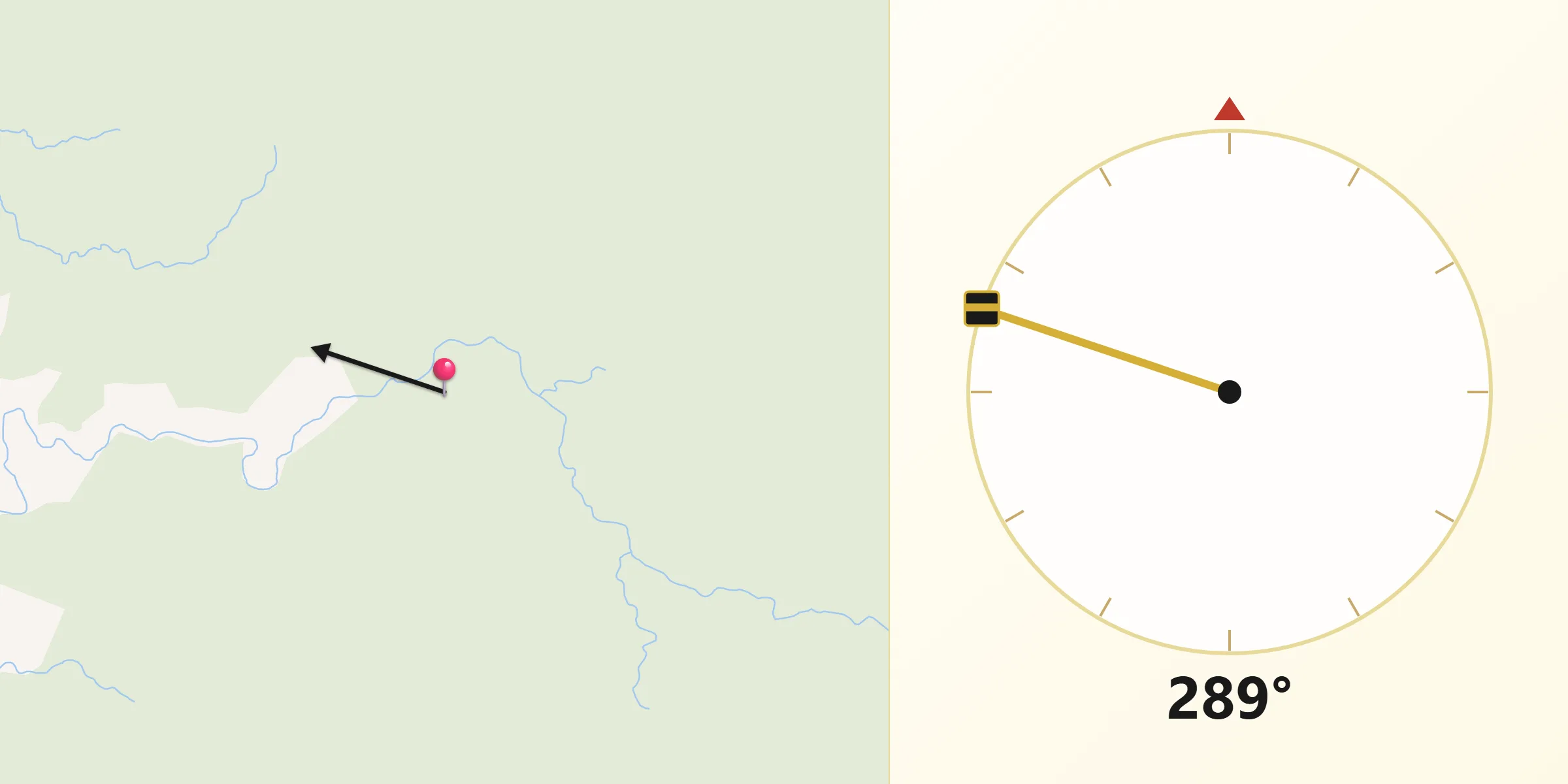Qibla Direction from San Pablo