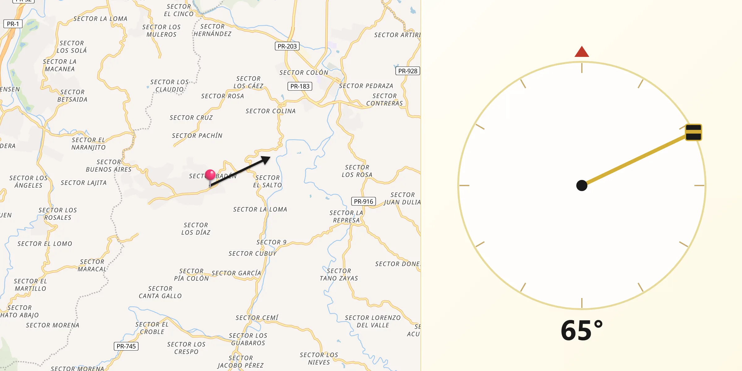 Qibla Direction from Jagual
