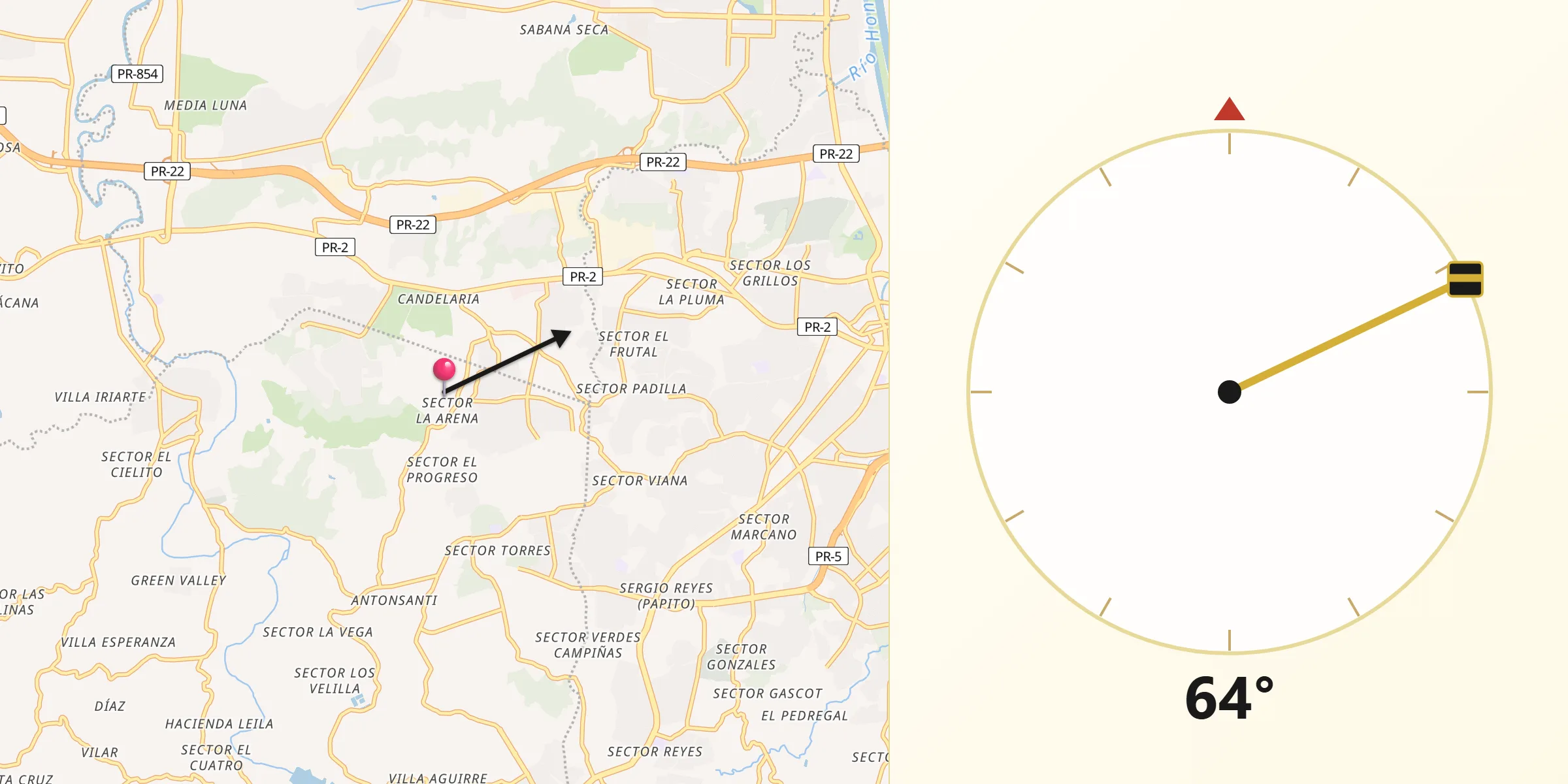 Qibla Direction from Mucarabones