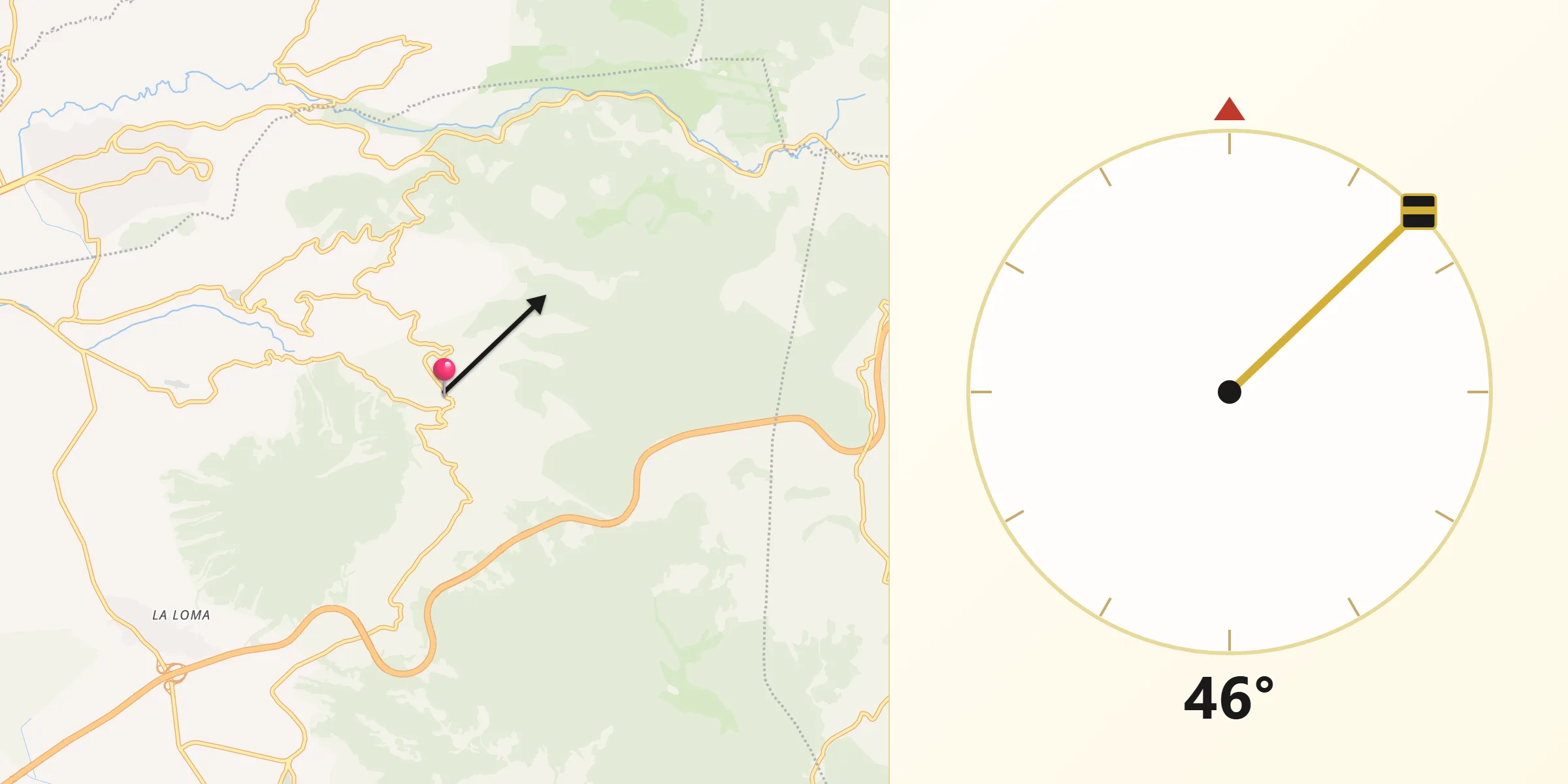 Dirección de la Qibla desde Zacamulpa Tlalmimilolpan