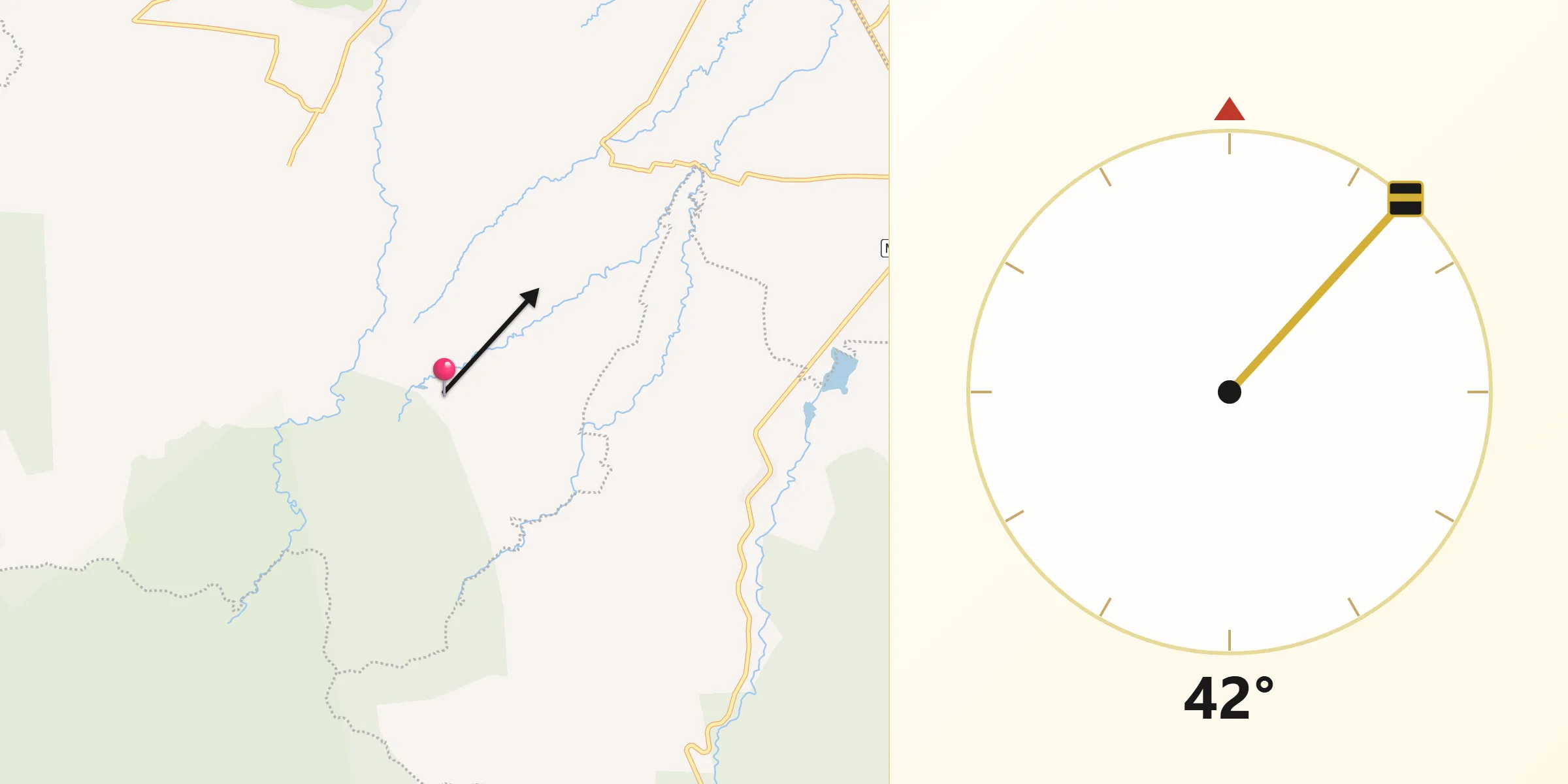 Dirección de la Qibla desde San Jacinto Jalisco