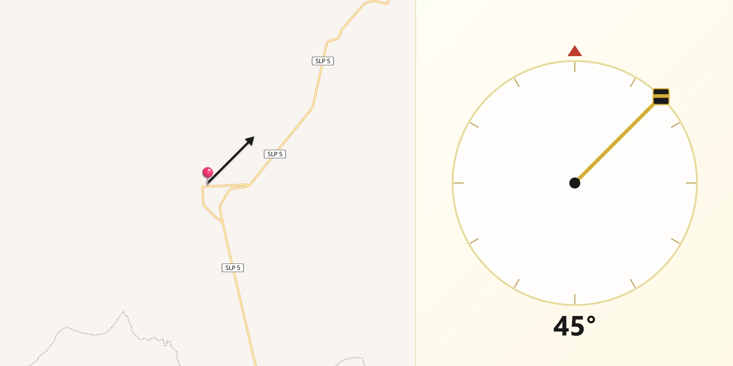 Dirección de la Qibla desde Colonia Álvaro Obregón