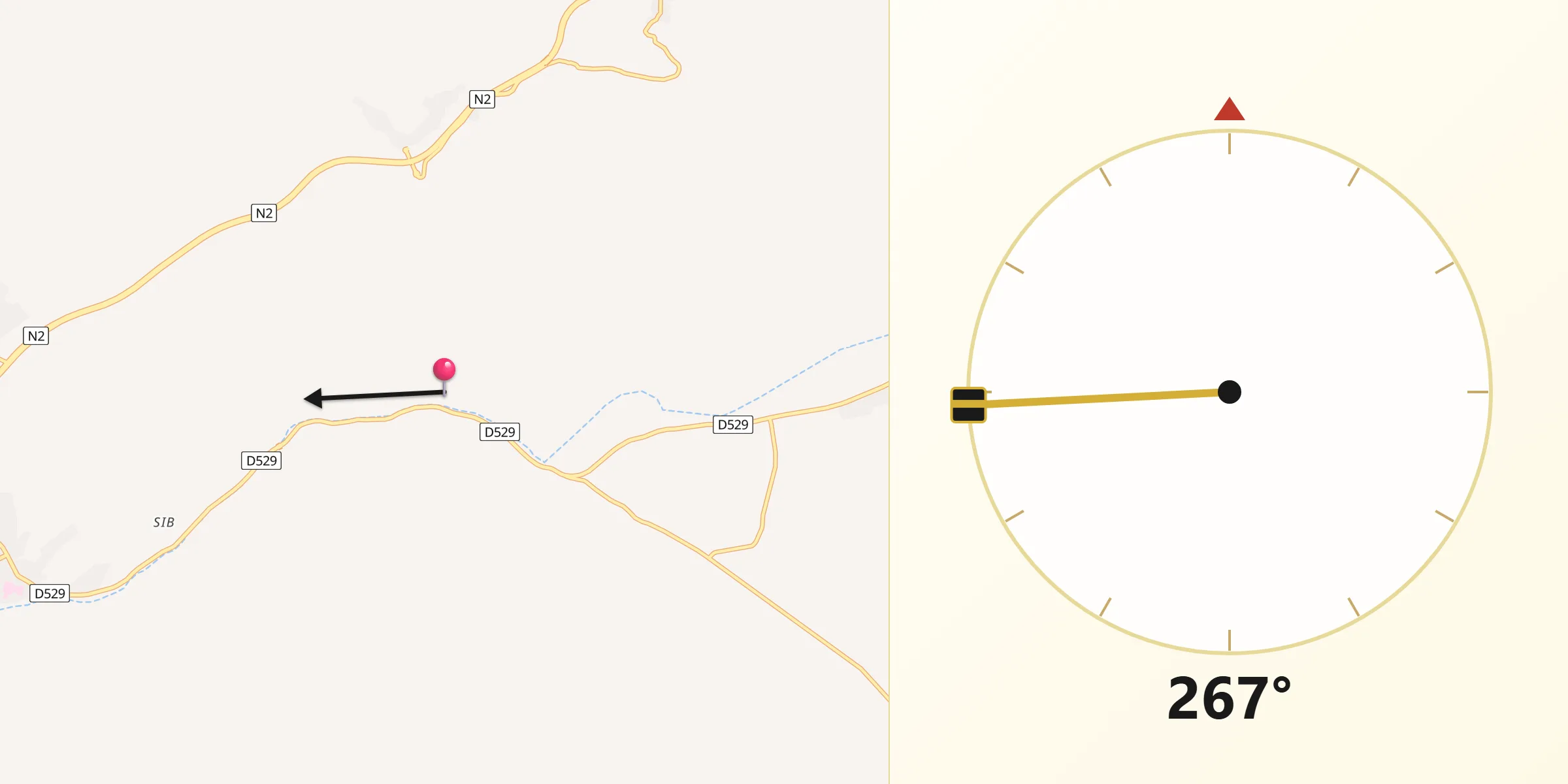 اتجاه القبلة من سفالة سمائل