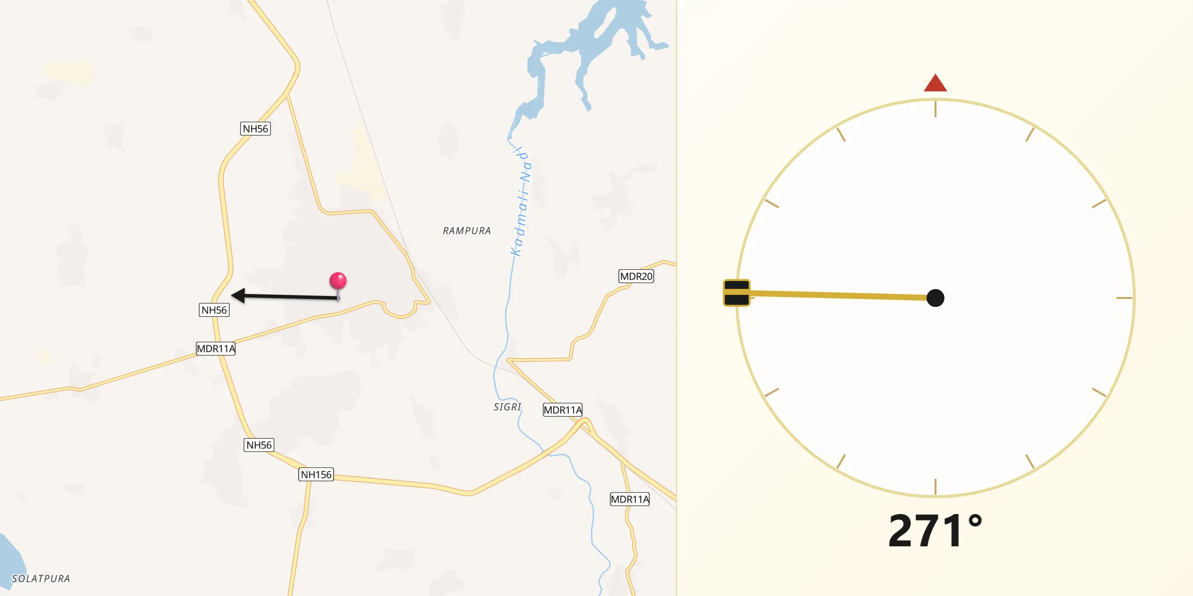 নিমবহেরা থেকে কিবলার দিক