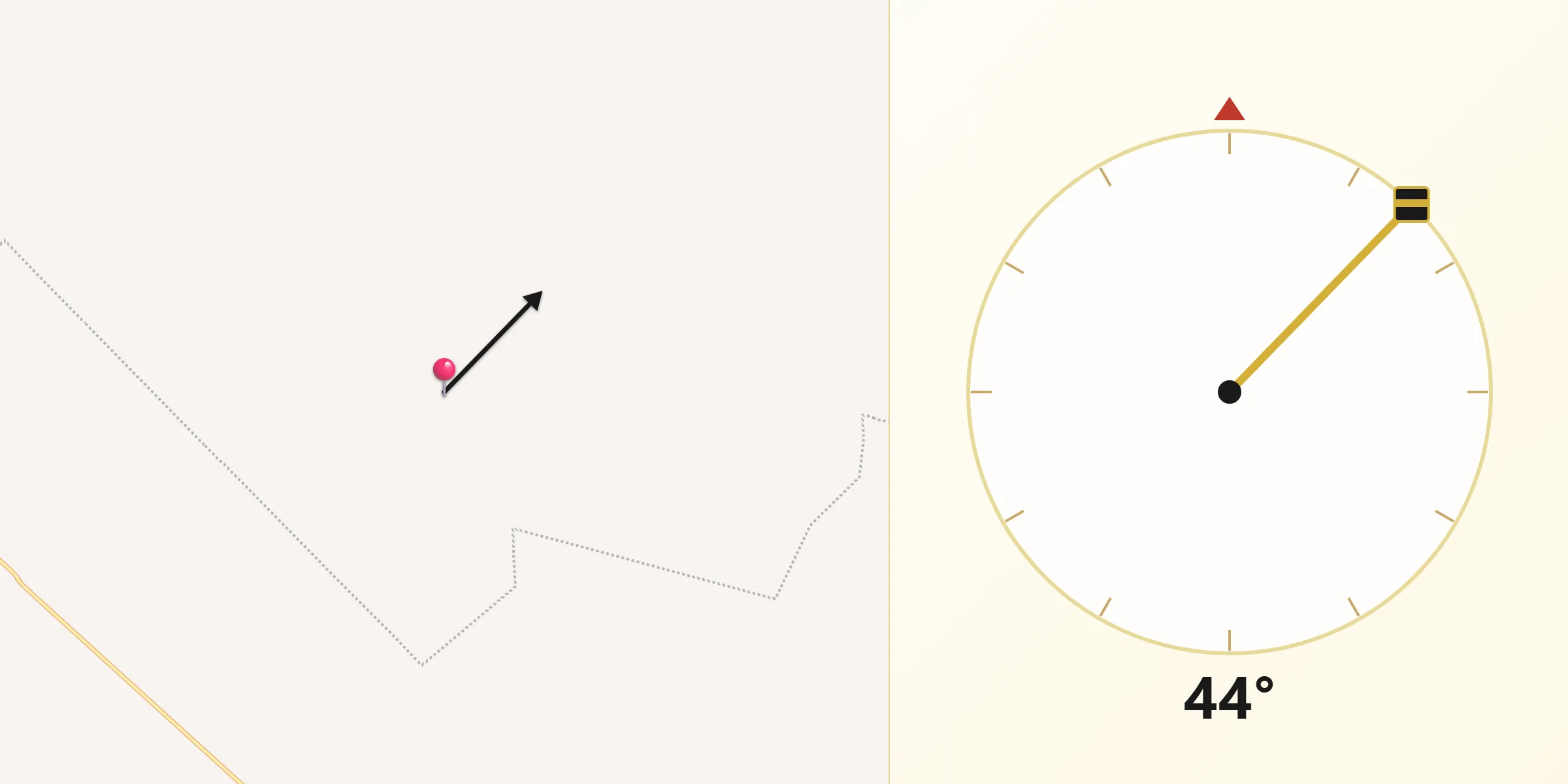 Dirección de la Qibla desde San Bernardo Nuevo León