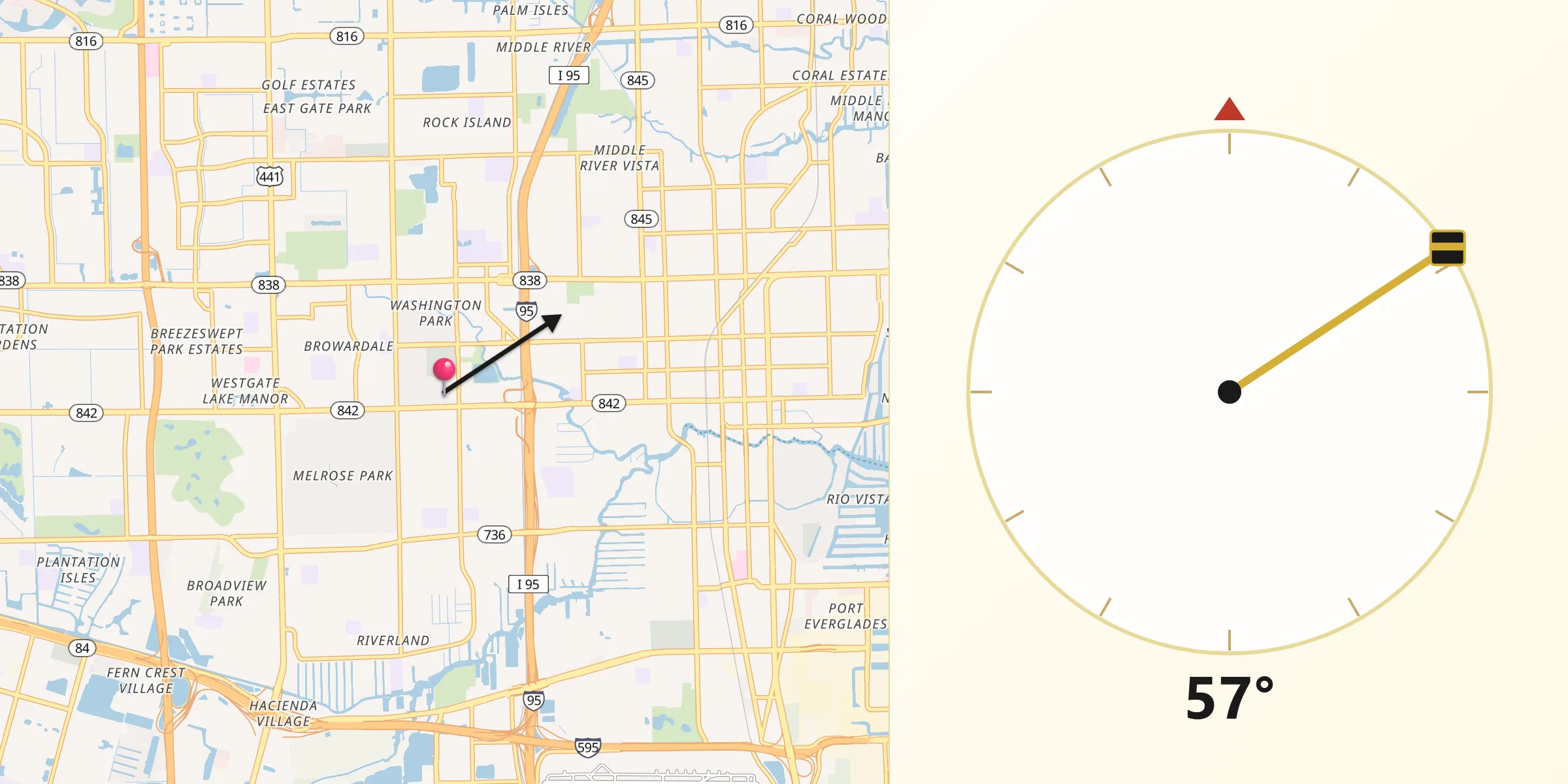 Qibla Direction from Boulevard Gardens