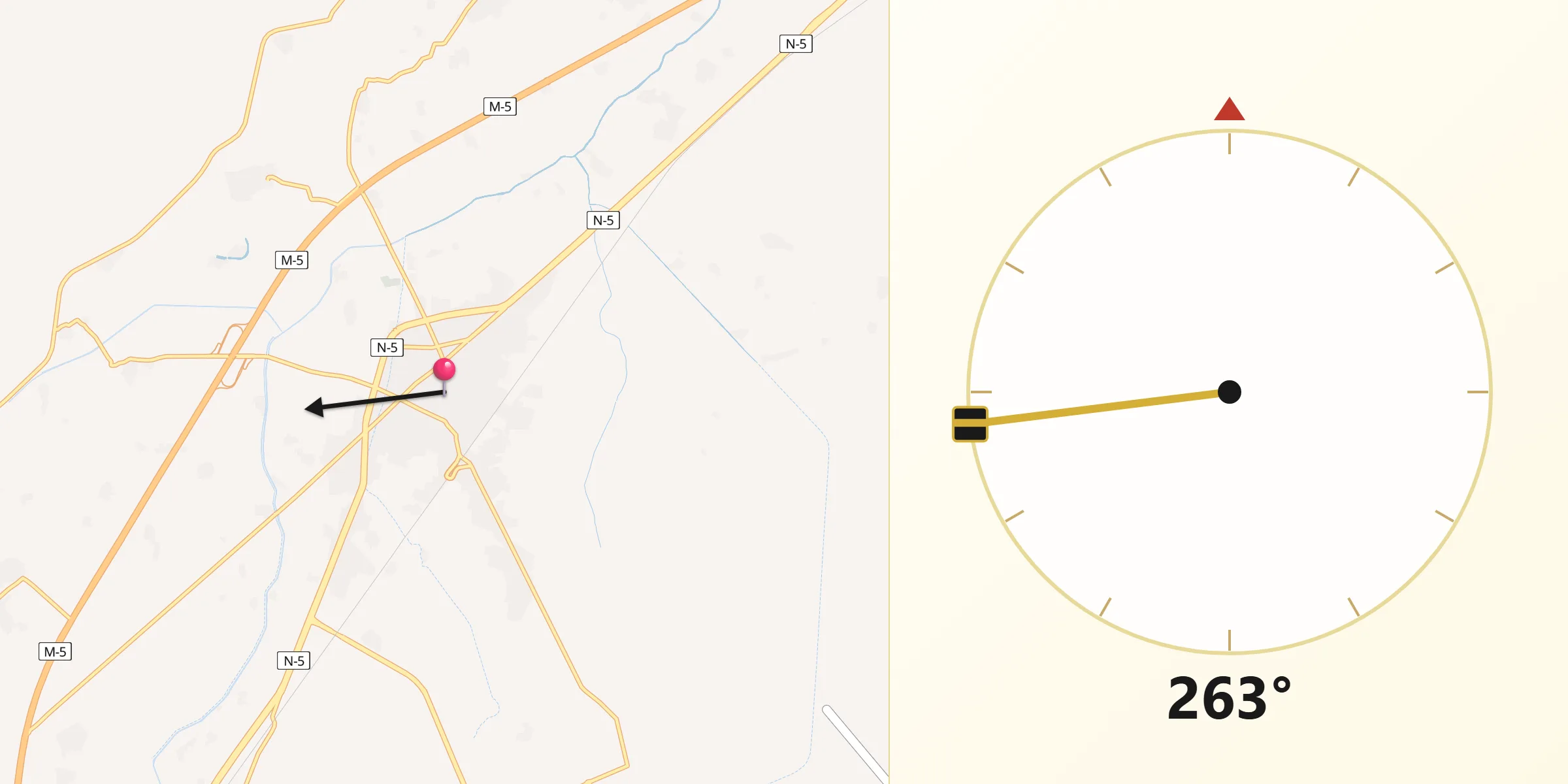 Qibla Direction from Pano Aqil