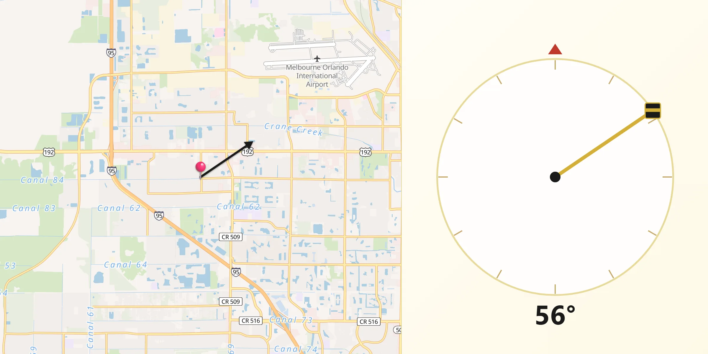 Qibla Direction from June Park