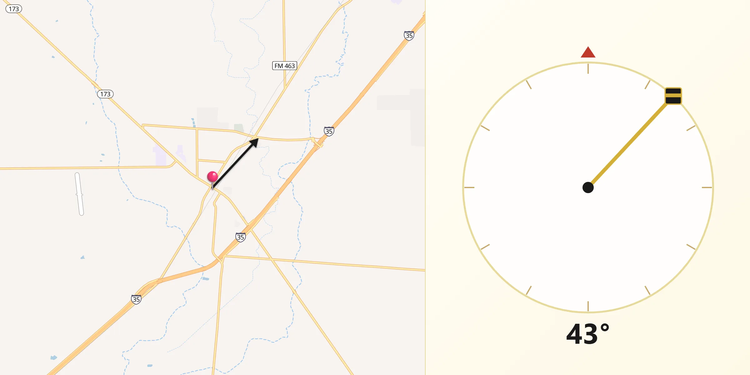 Qibla Direction from Devine