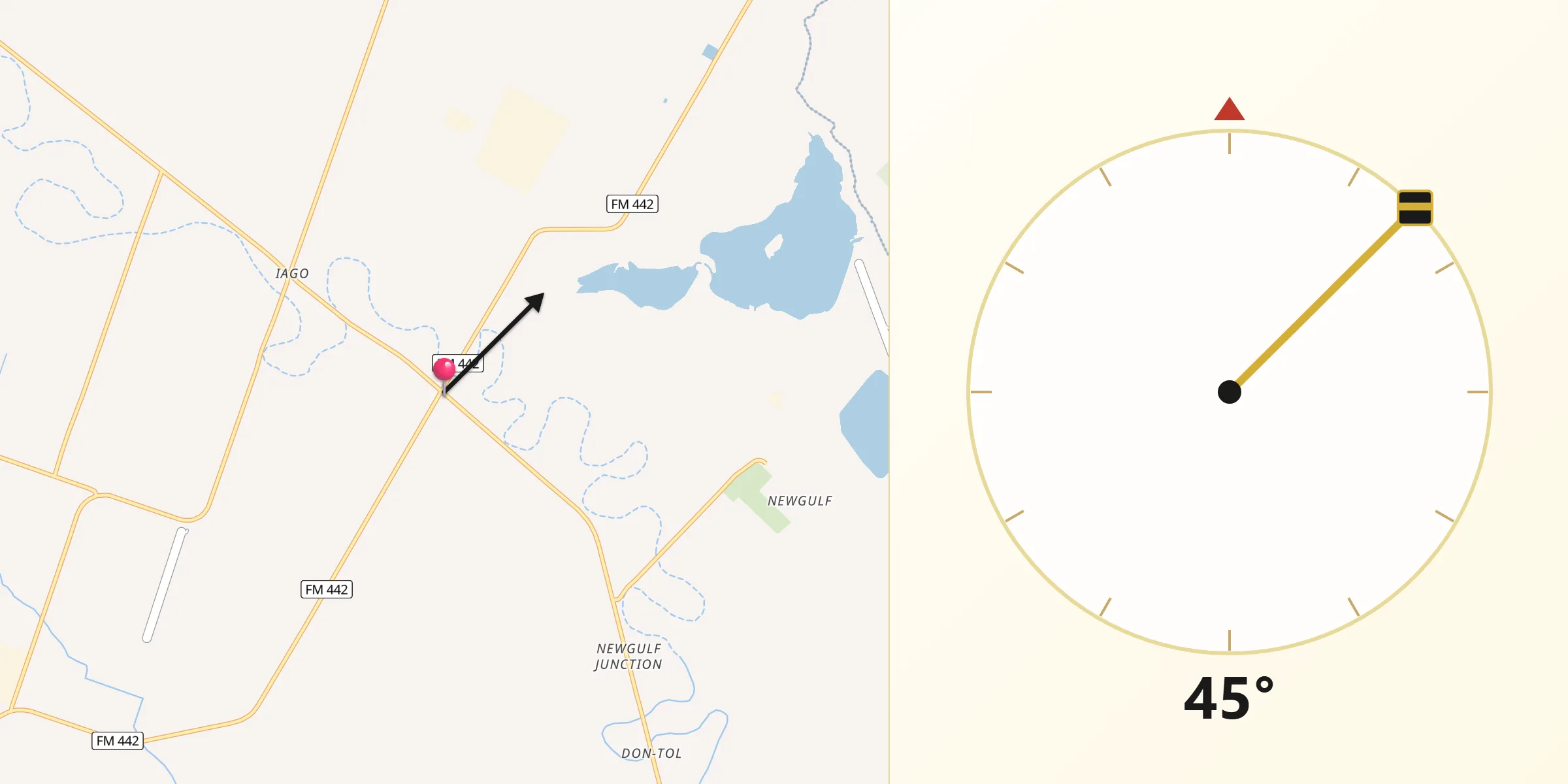 Qibla Direction from Boling