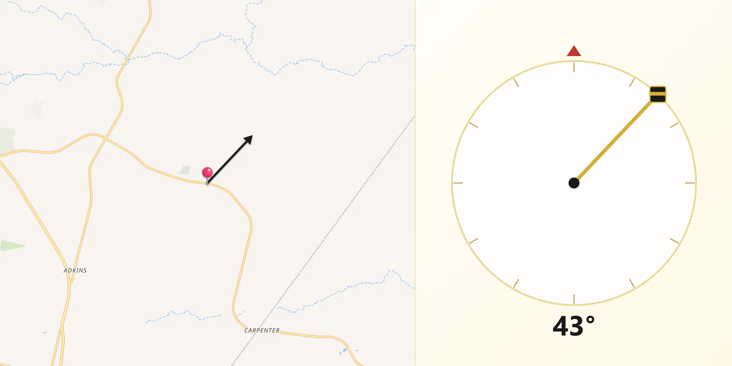 Qibla Direction from Saint Hedwig