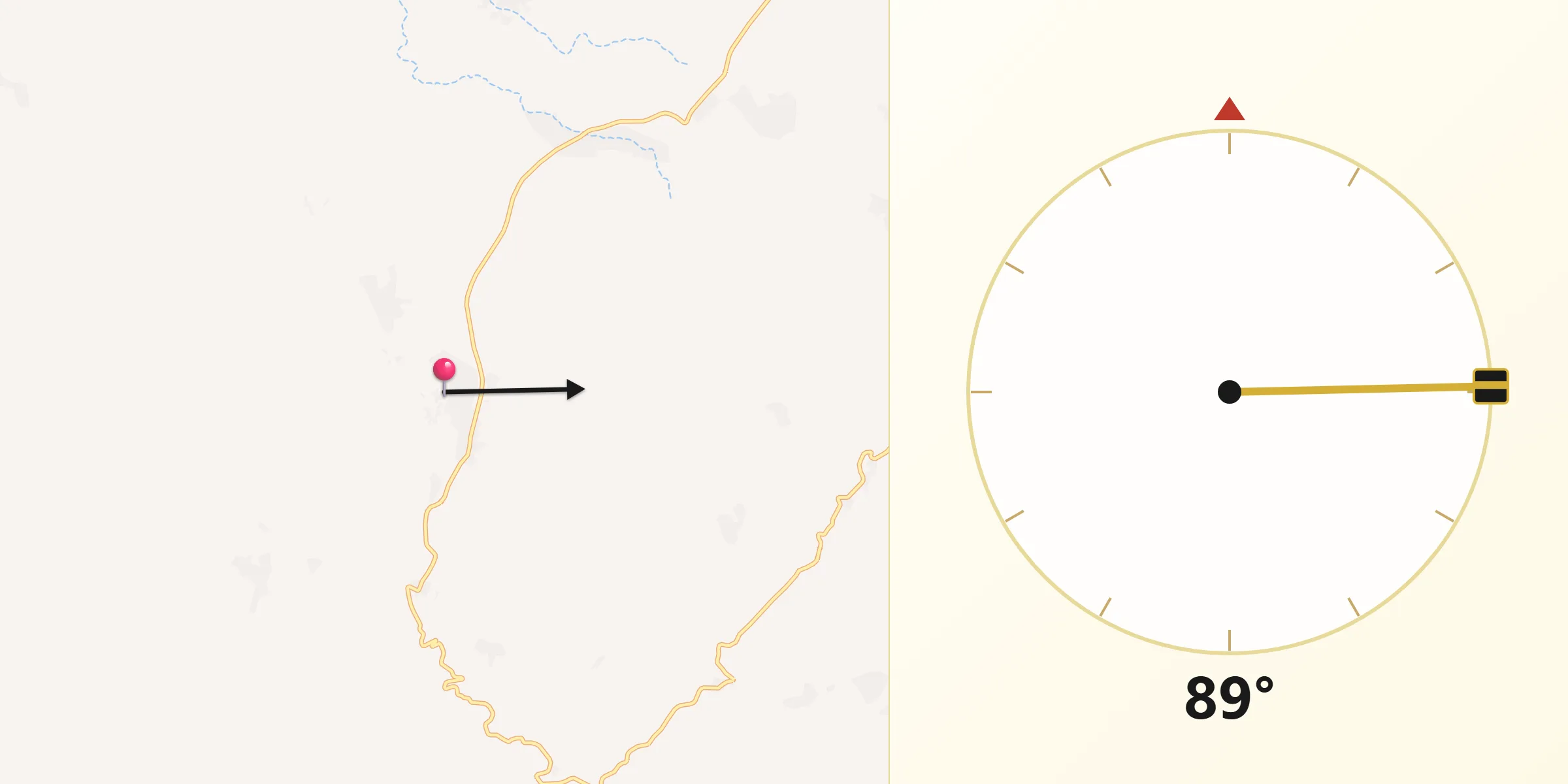 اتجاه القبلة من تارسوات