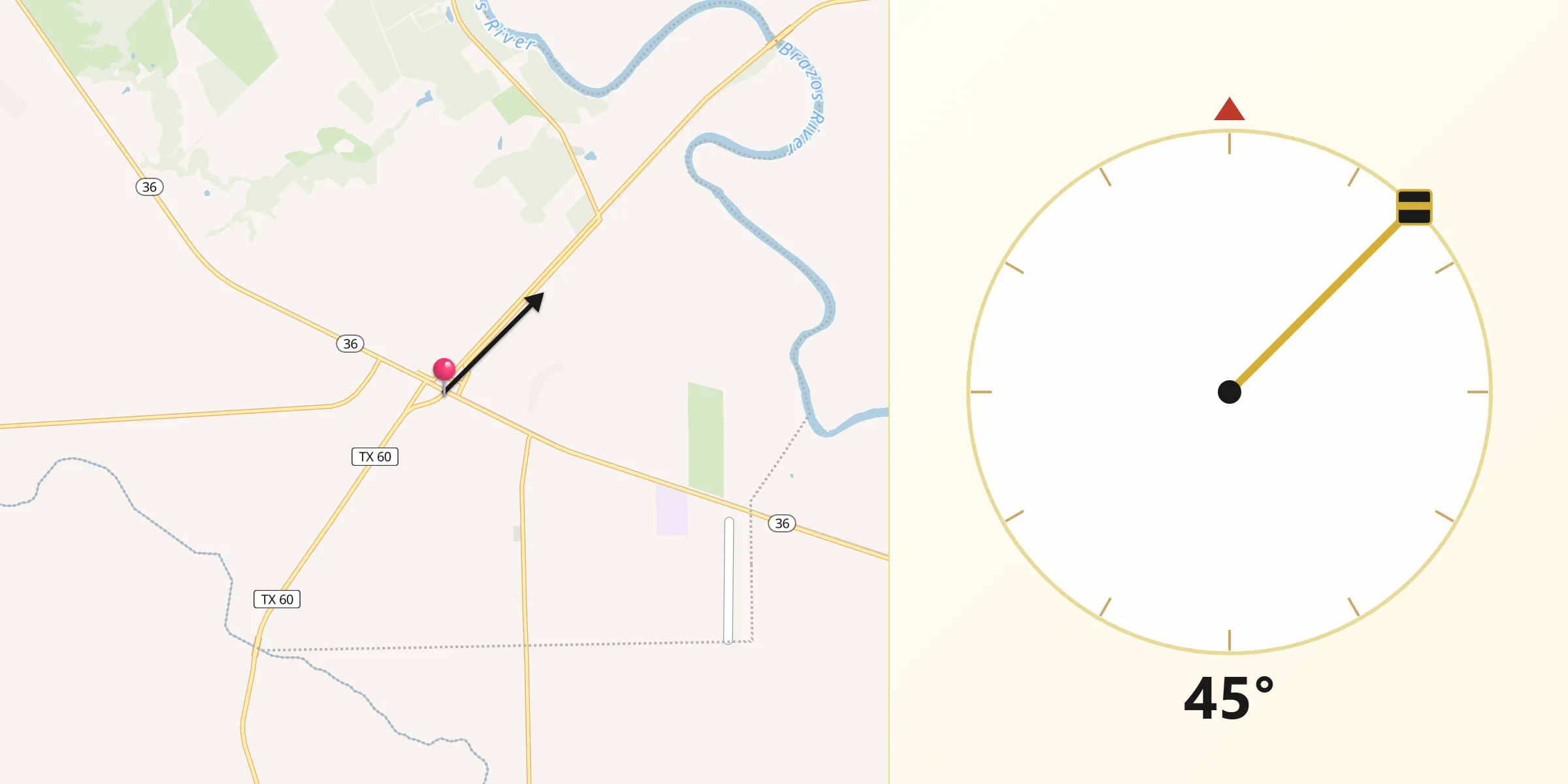 Qibla Direction from Wallis
