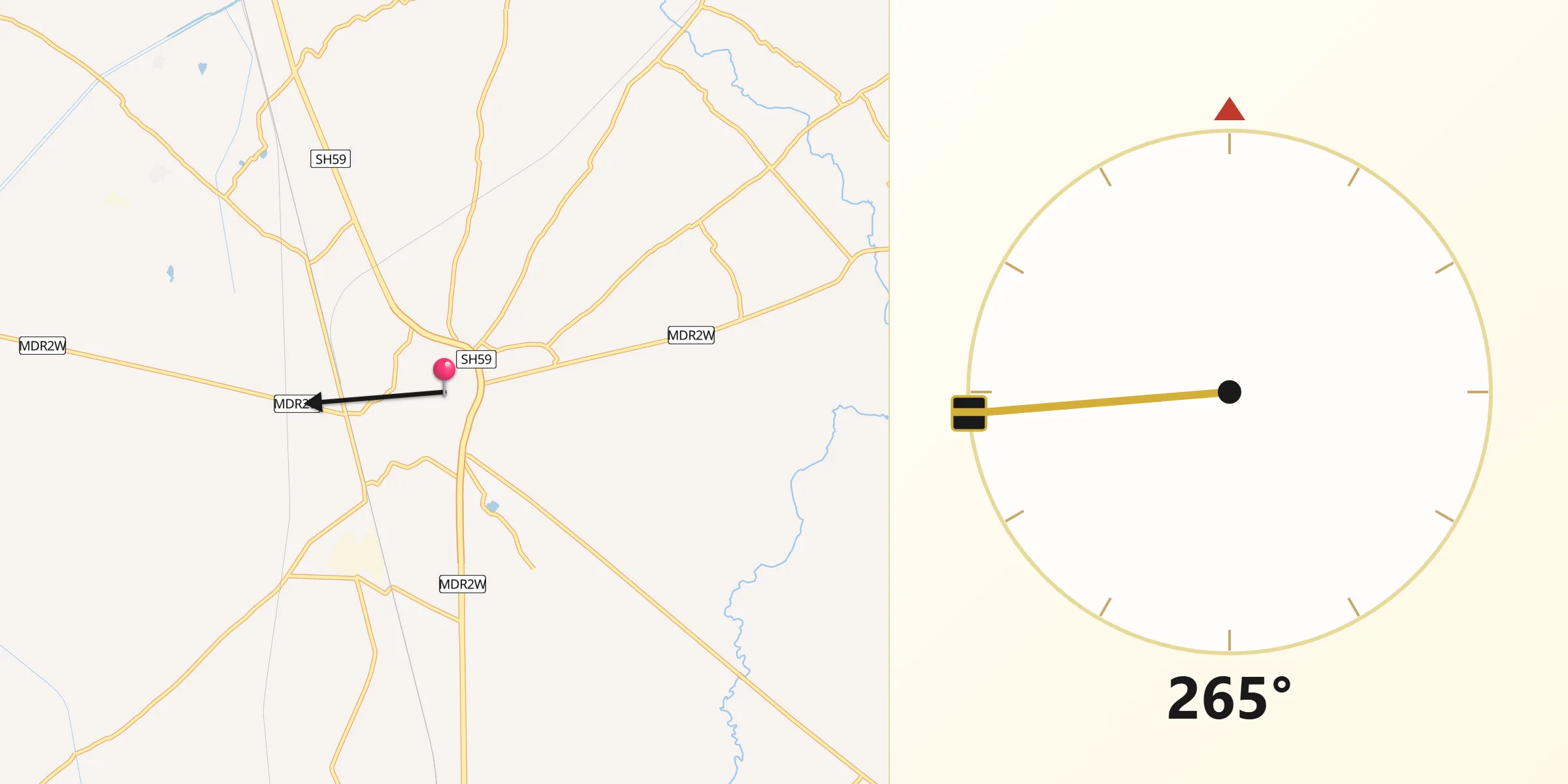 Qibla Direction from Deoband