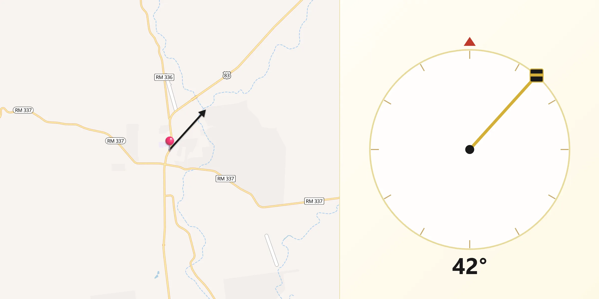Qibla Direction from Leakey
