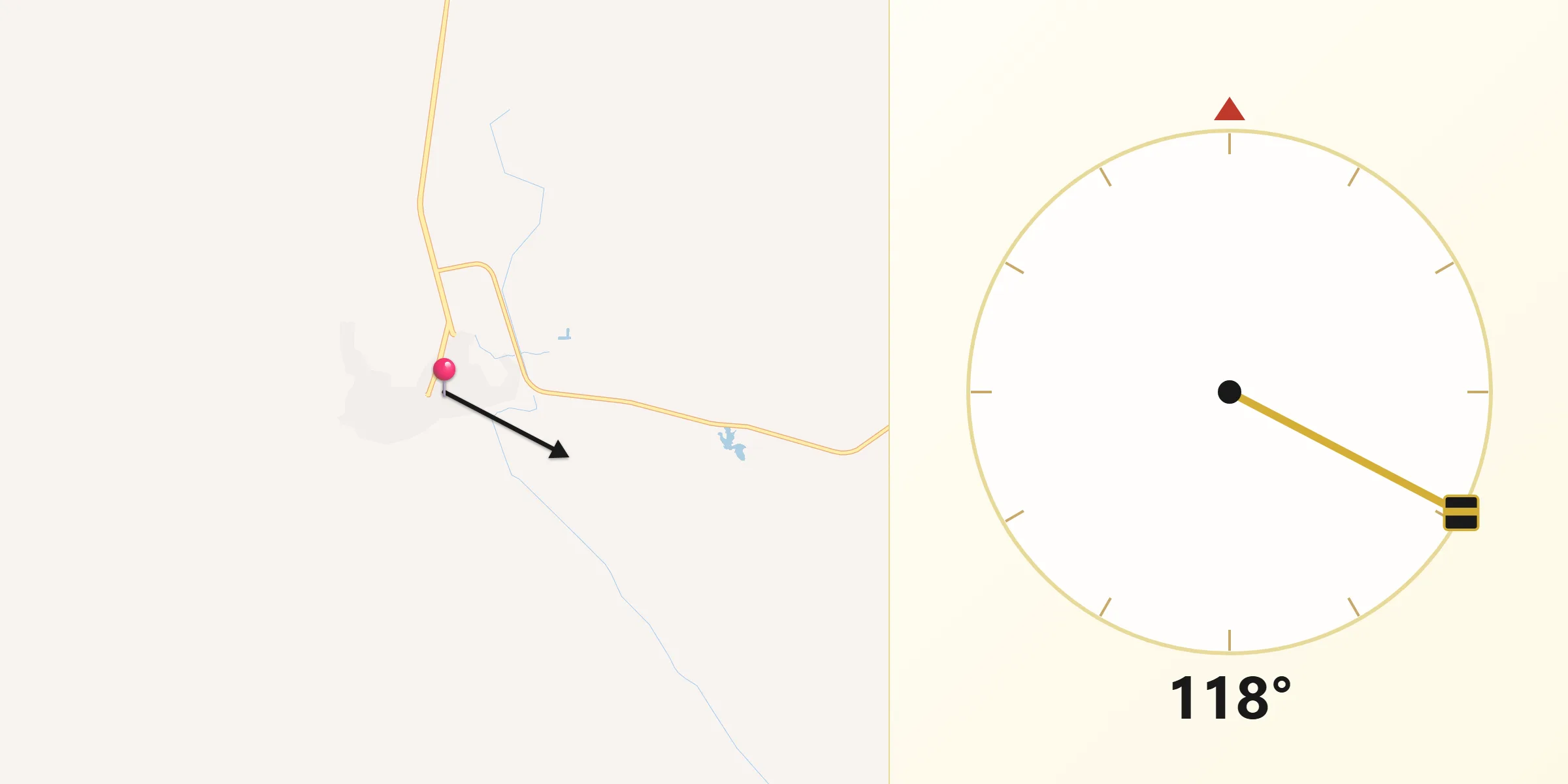 اتجاه القبلة من الجغبوب
