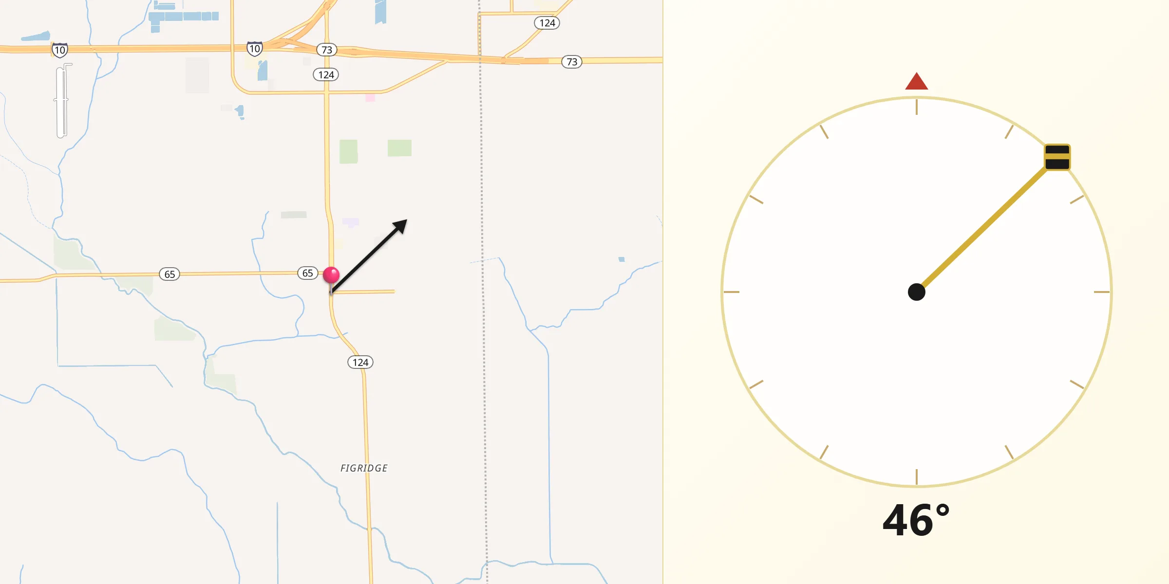 Qibla Direction from Stowell